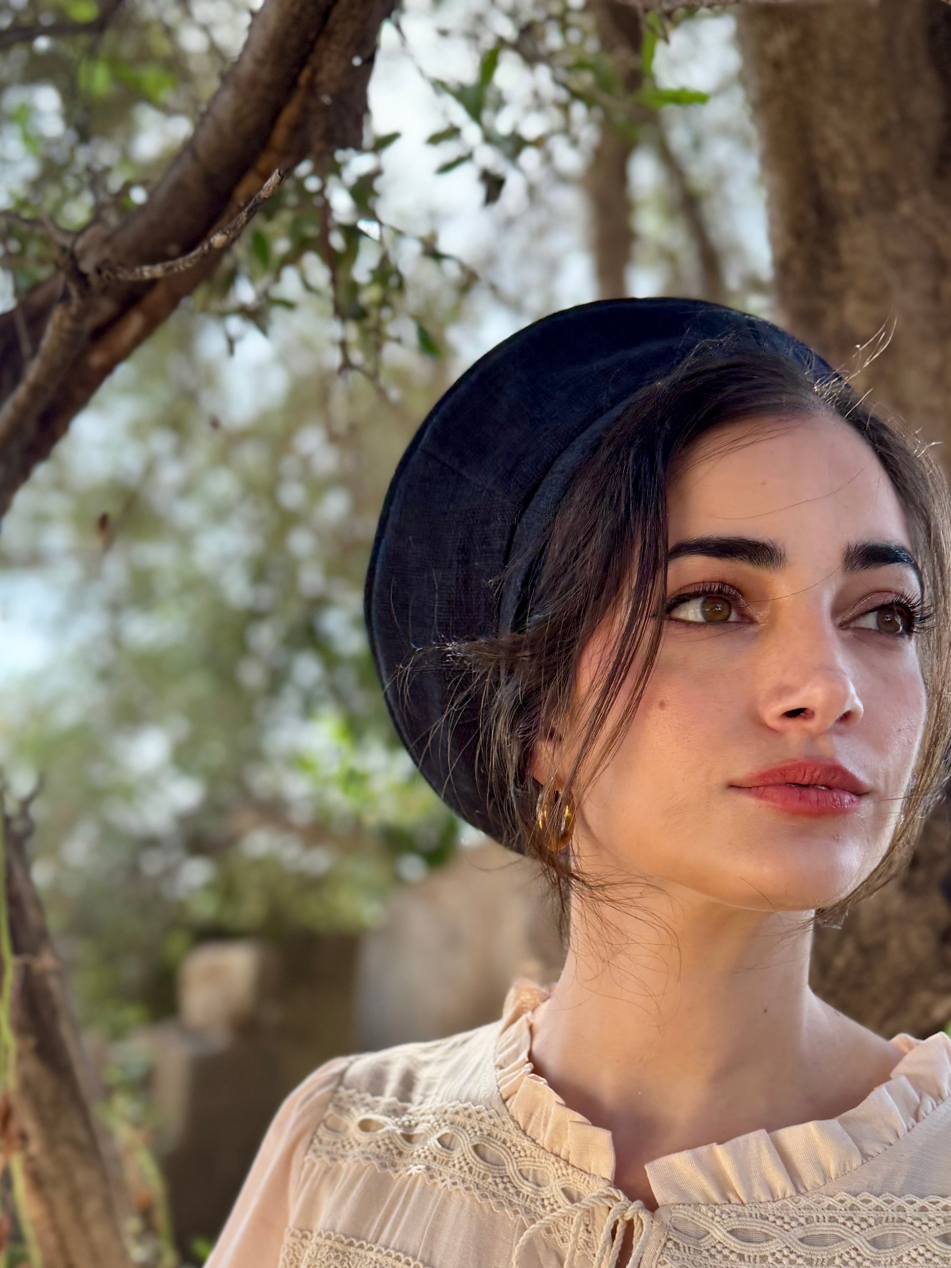 כובע שיק גובלן שחור