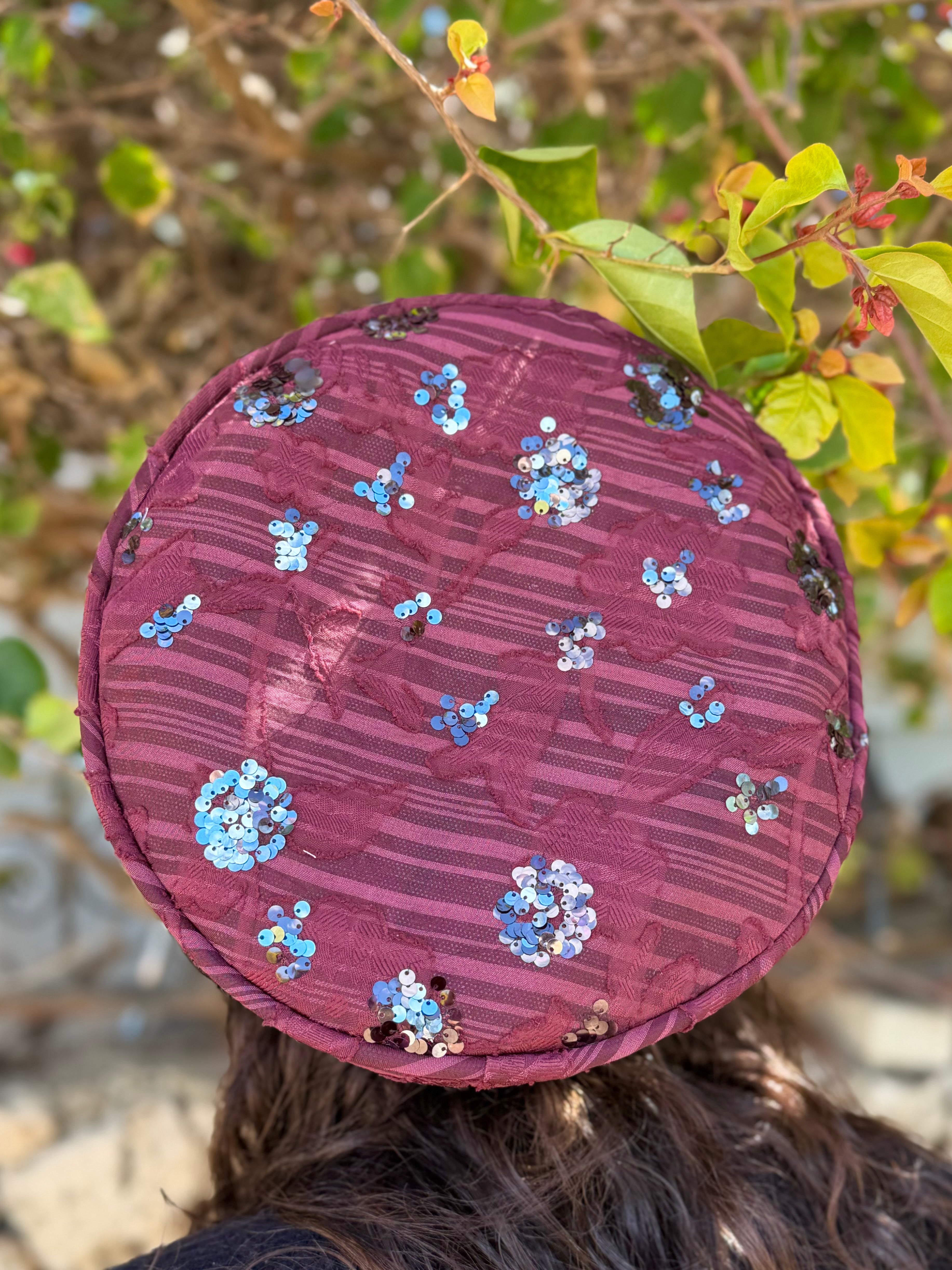 כובע שיק ביוטי ארגמן