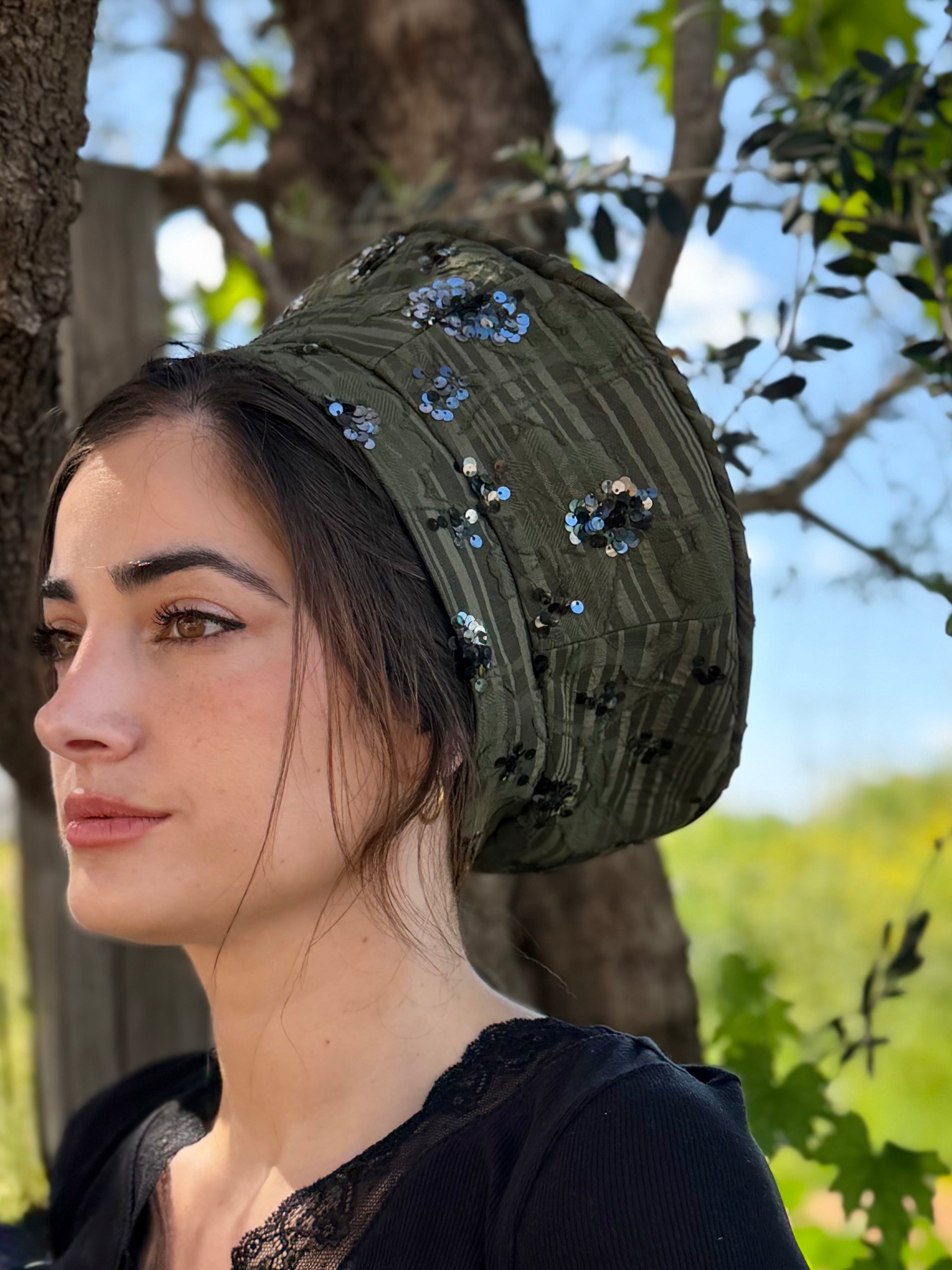 כובע שיק ביוטי ירוק