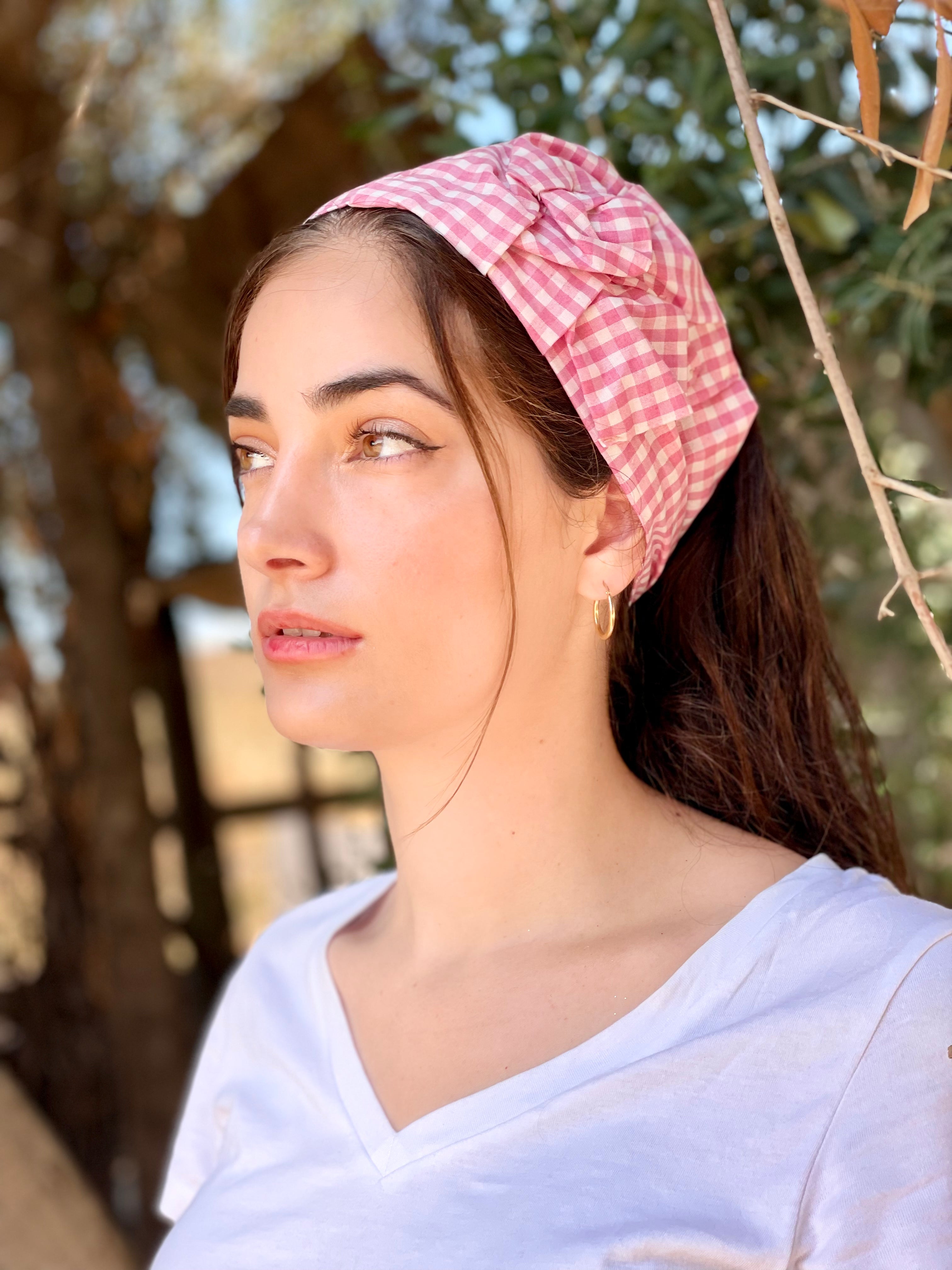 סרט סקוץ׳ משבצות ורוד (7405692485808)