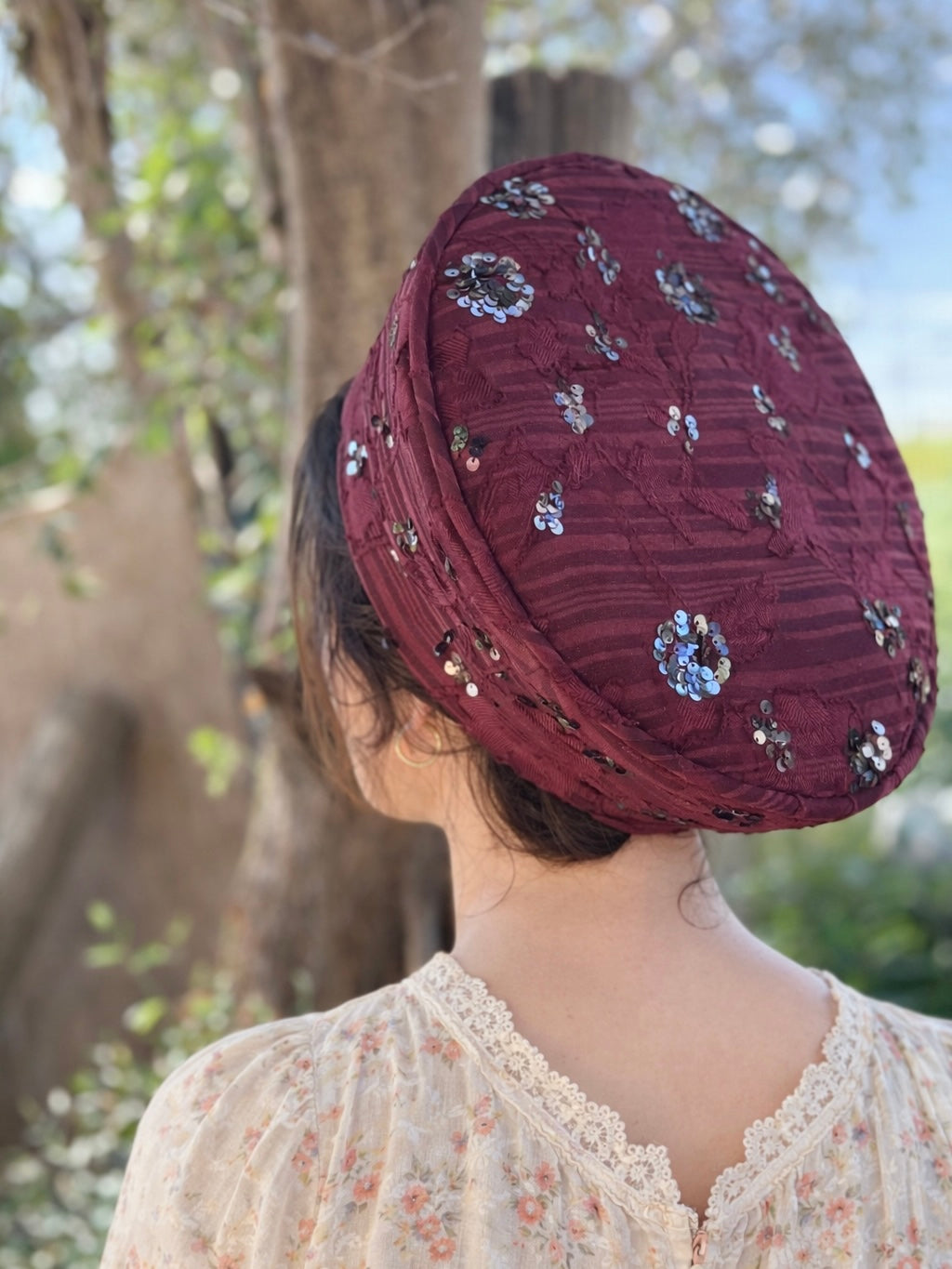 כובע שיק ביוטי ארגמן