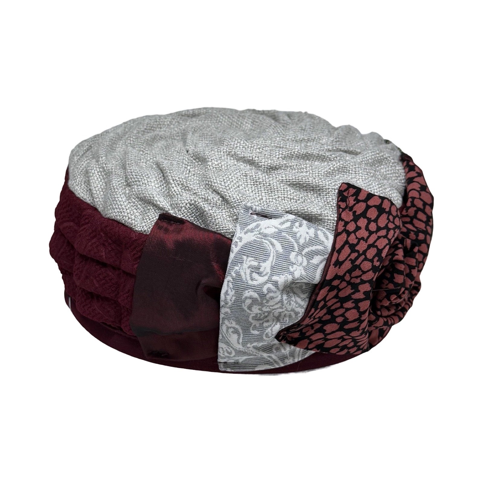 ברט מכווץ עלי כותרת בורדו