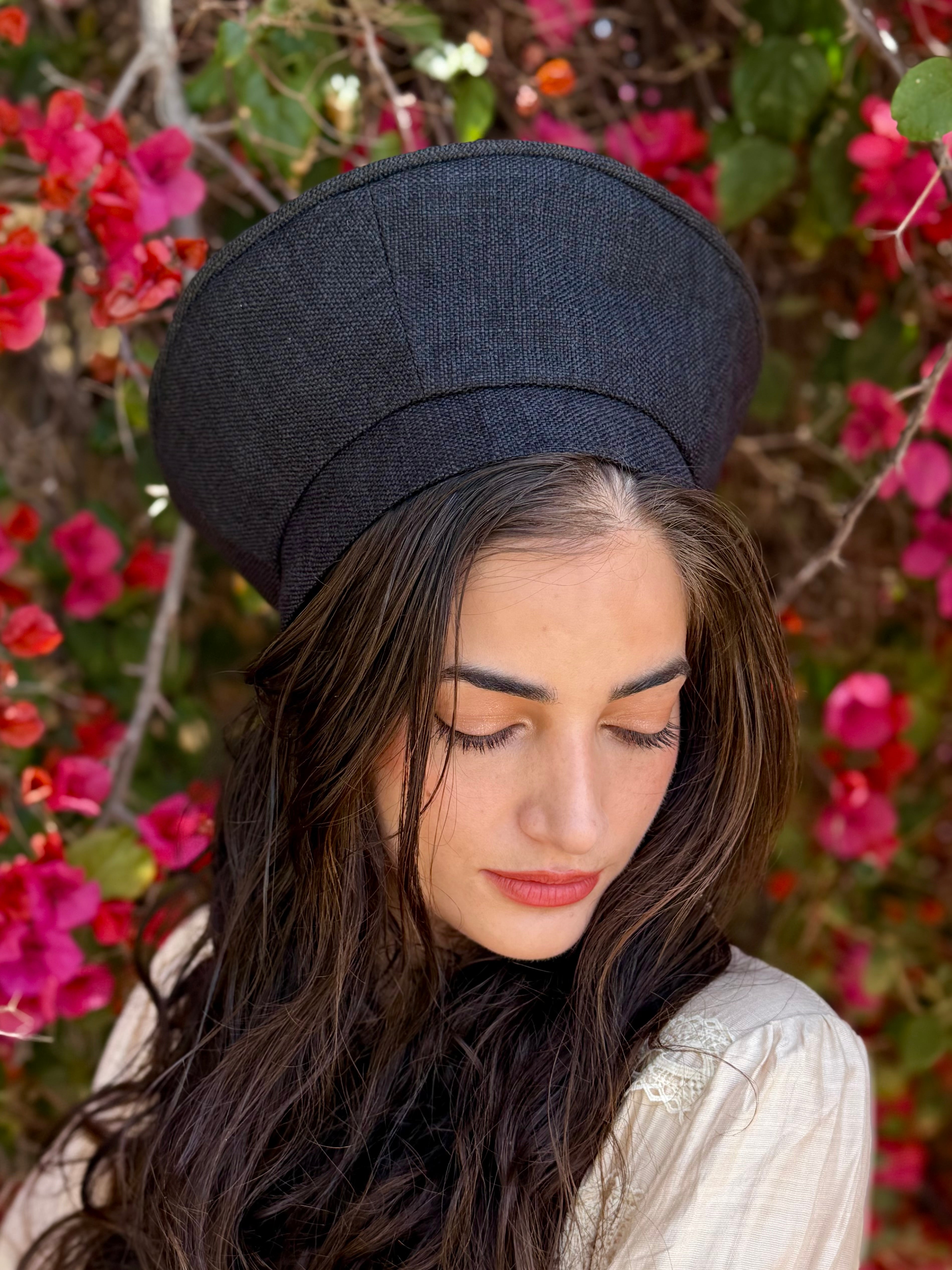 כובע שיק גובלן שחור