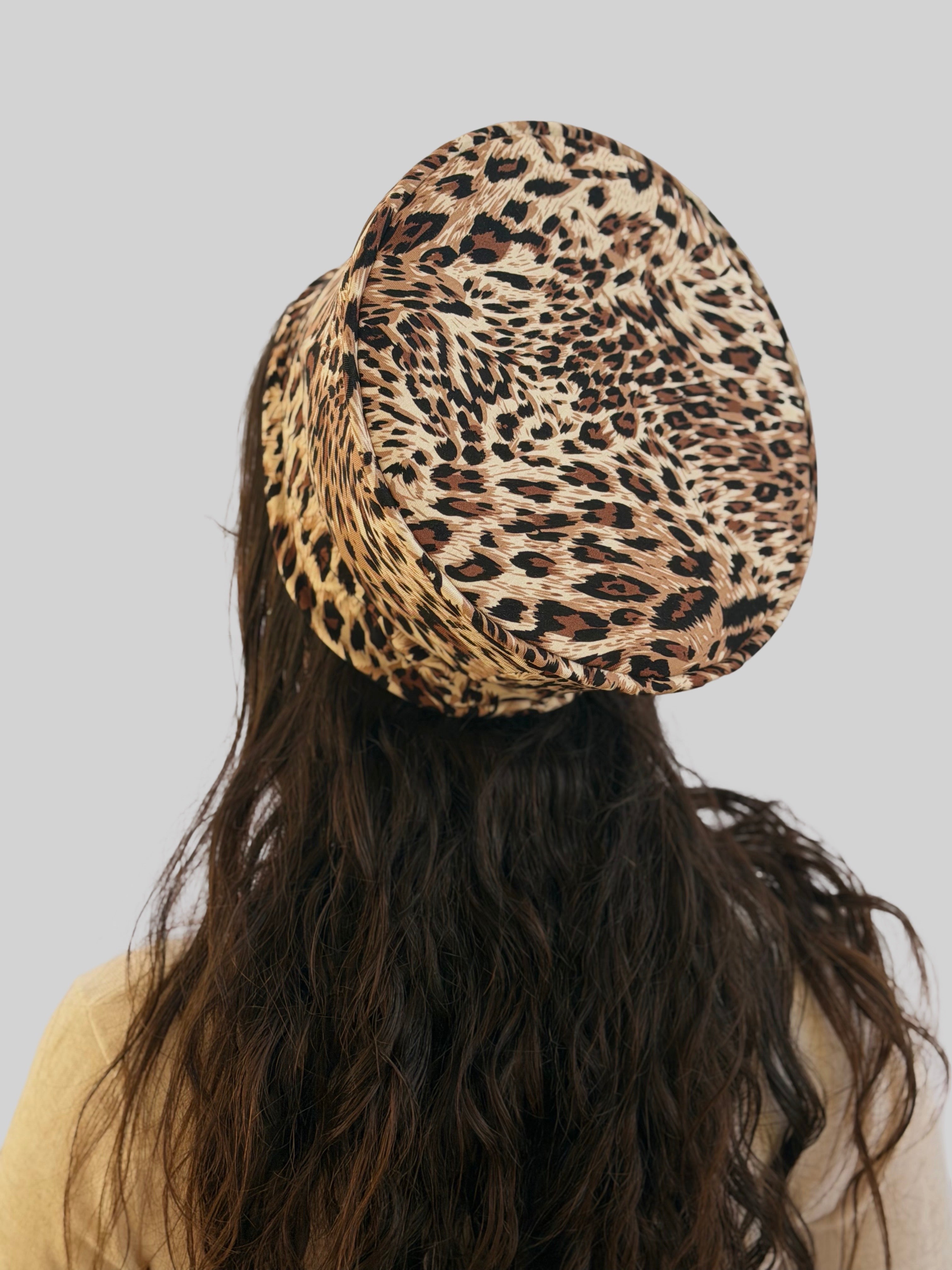 כובע שיק קומפורט מנומר חום