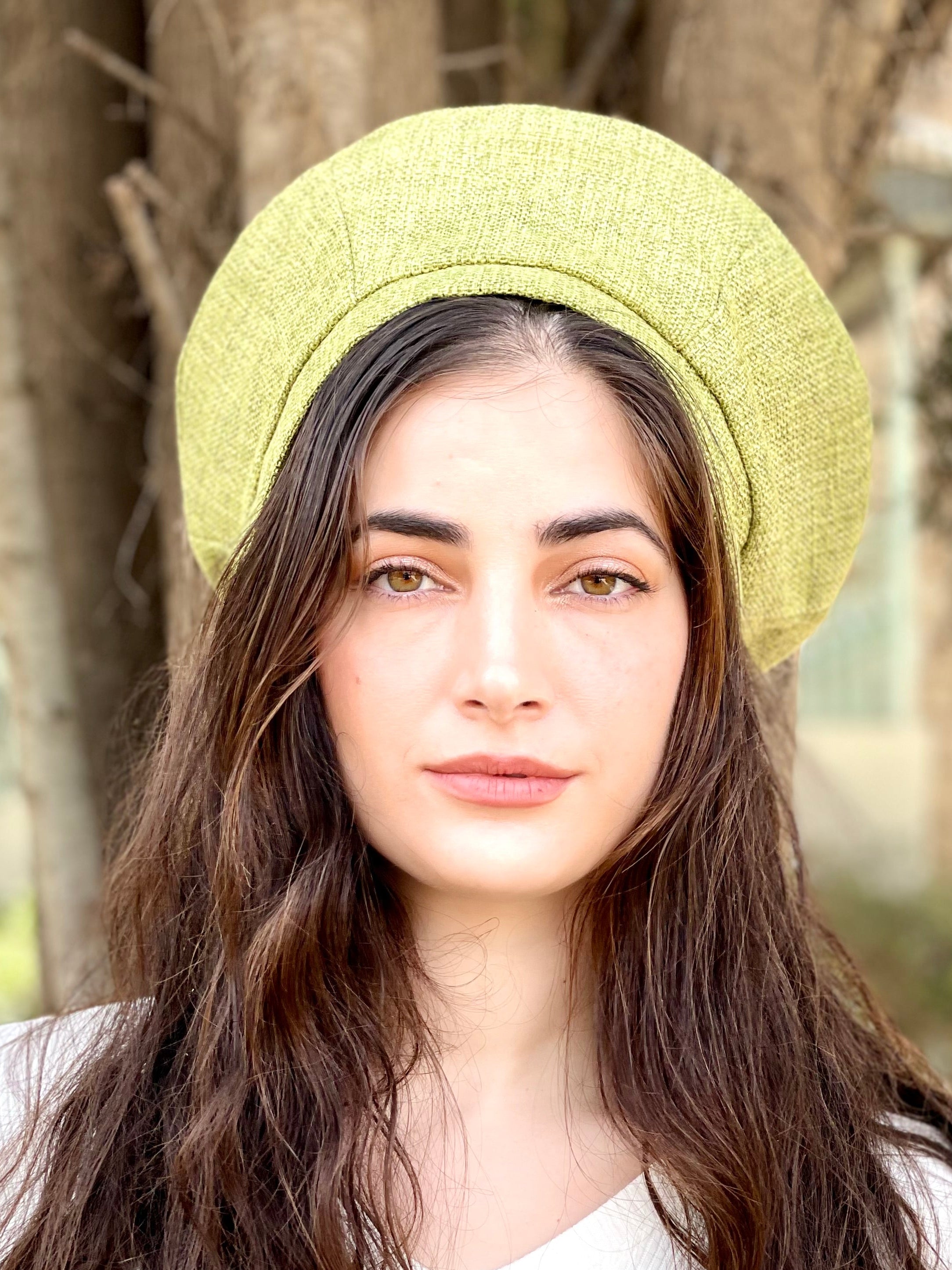 כובע שיק גובלן ירוק