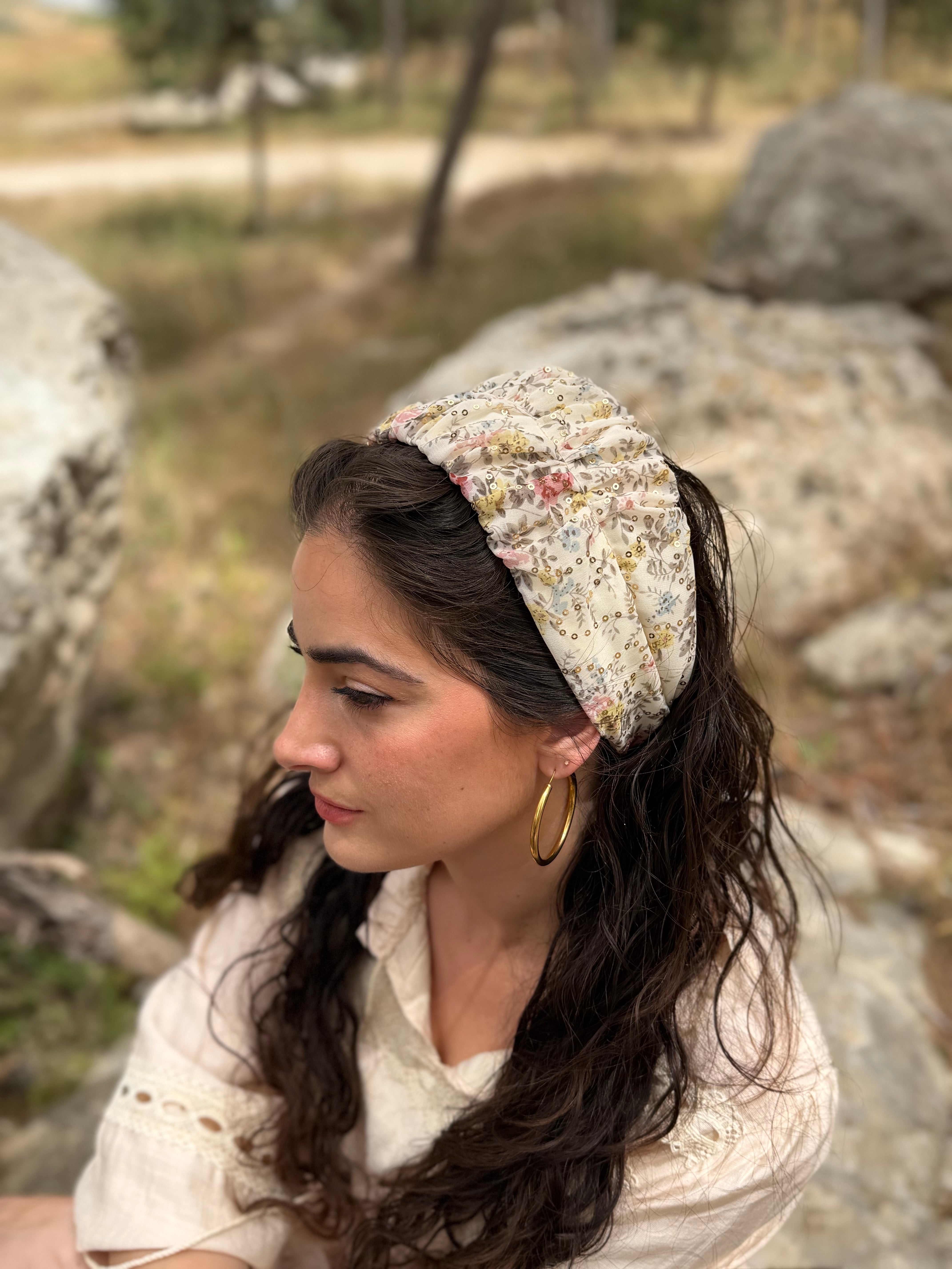 סרט סקוץ׳ מכווץ פרחוני N4