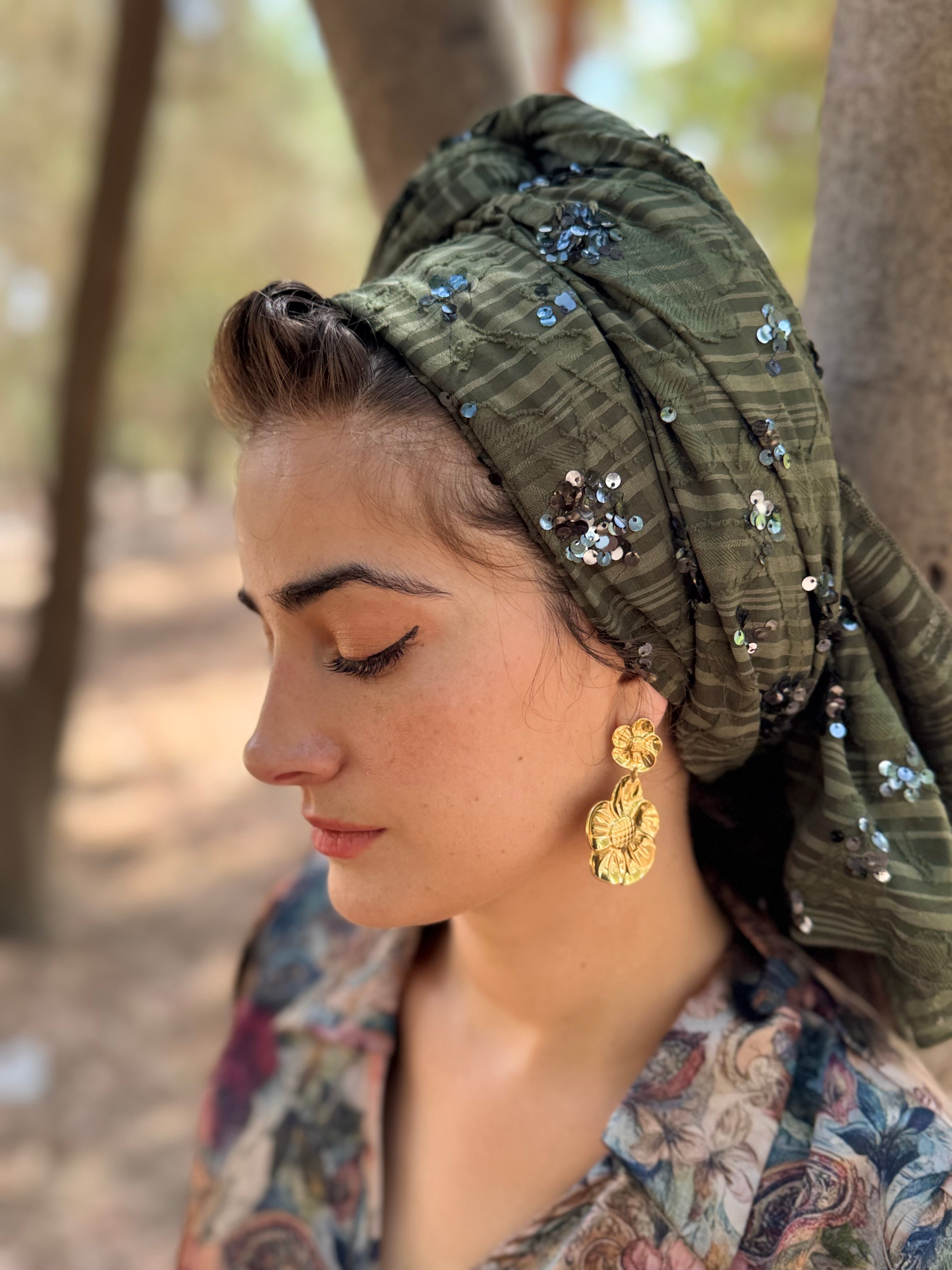 מטפחת ביוטי זית לונג (7942919848112)