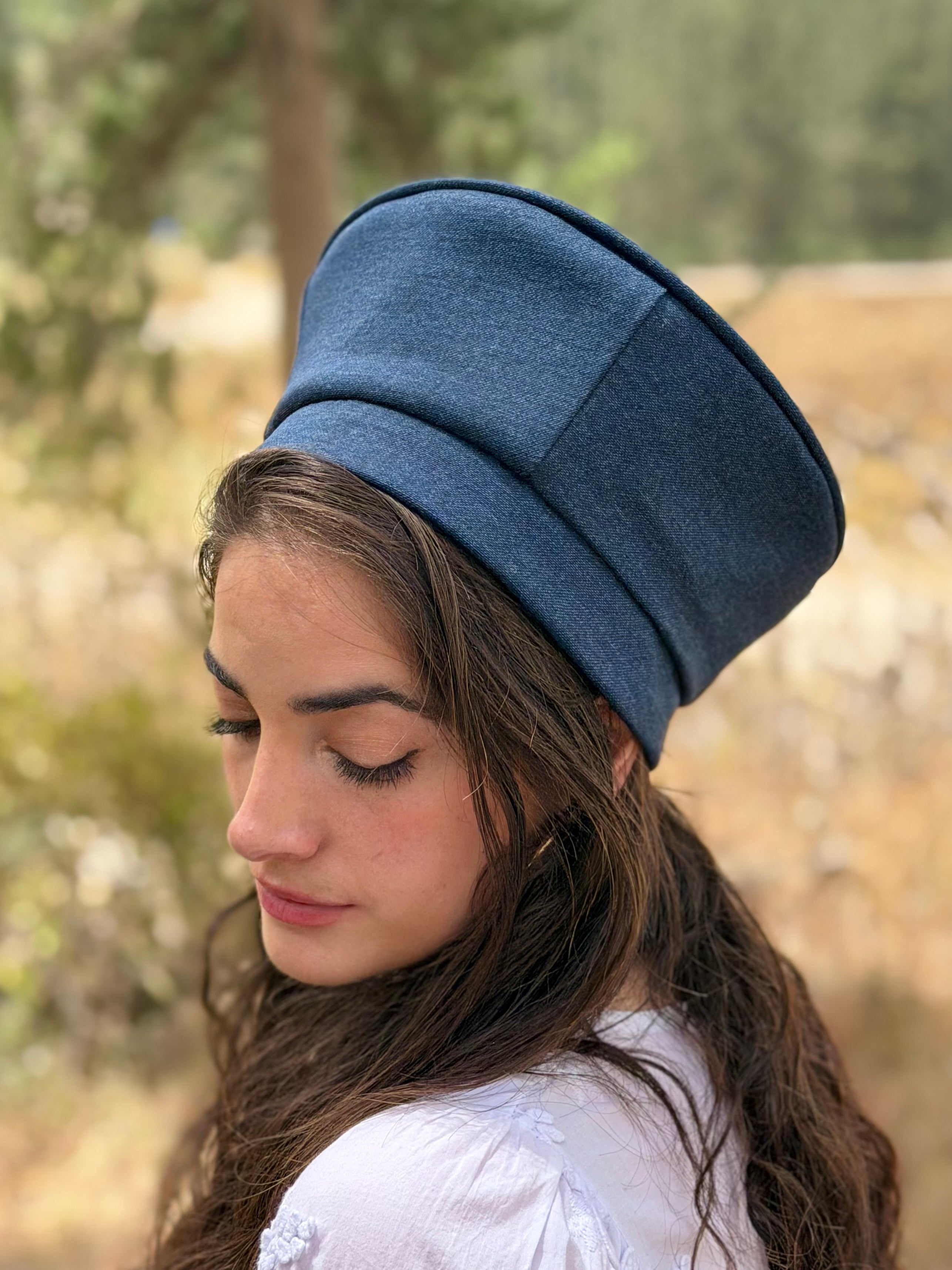 כובע שיק קומפורט ג׳ינס כחול כהה