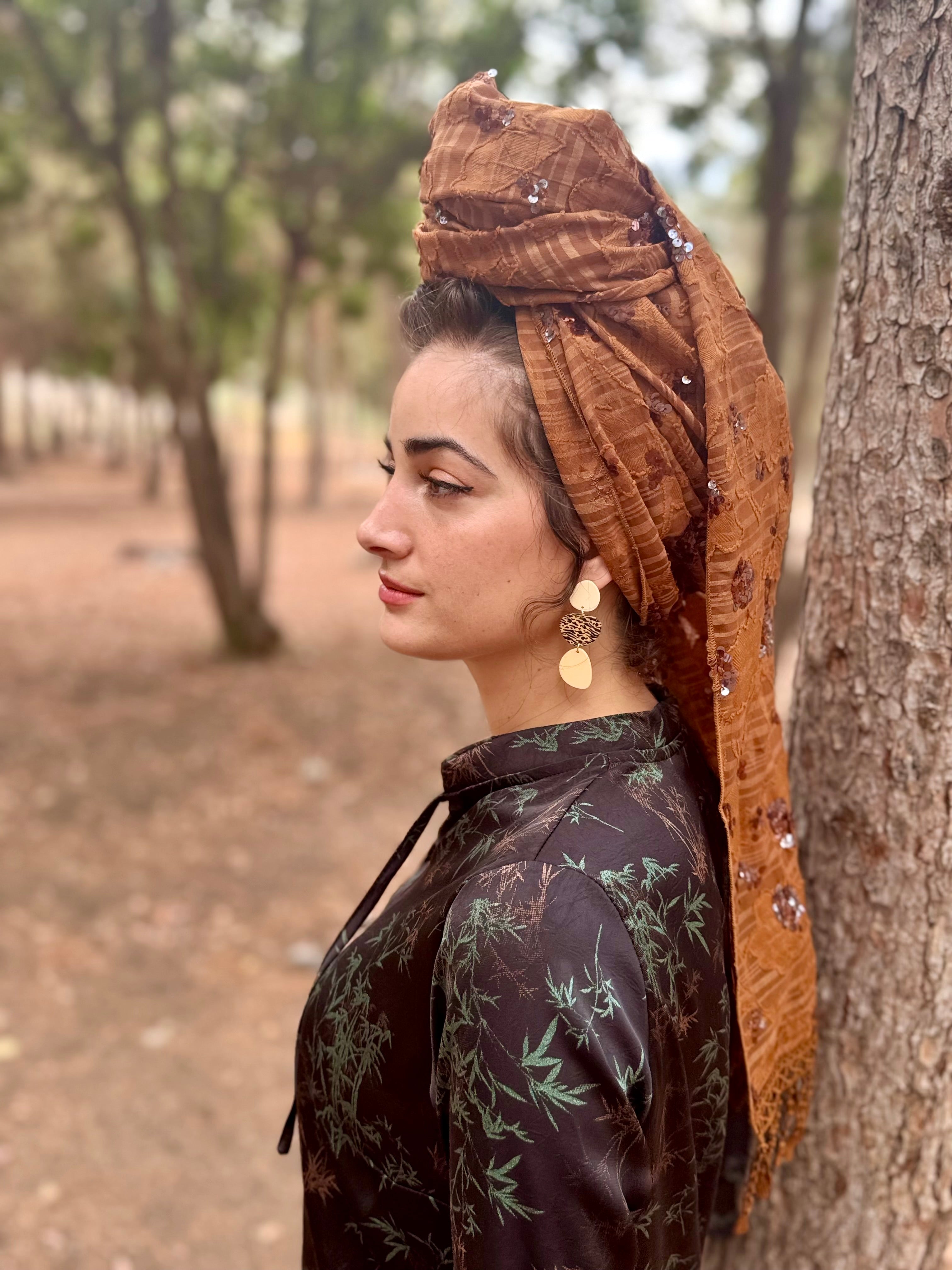 מטפחת ביוטי קרמל לונג (7942875021488)