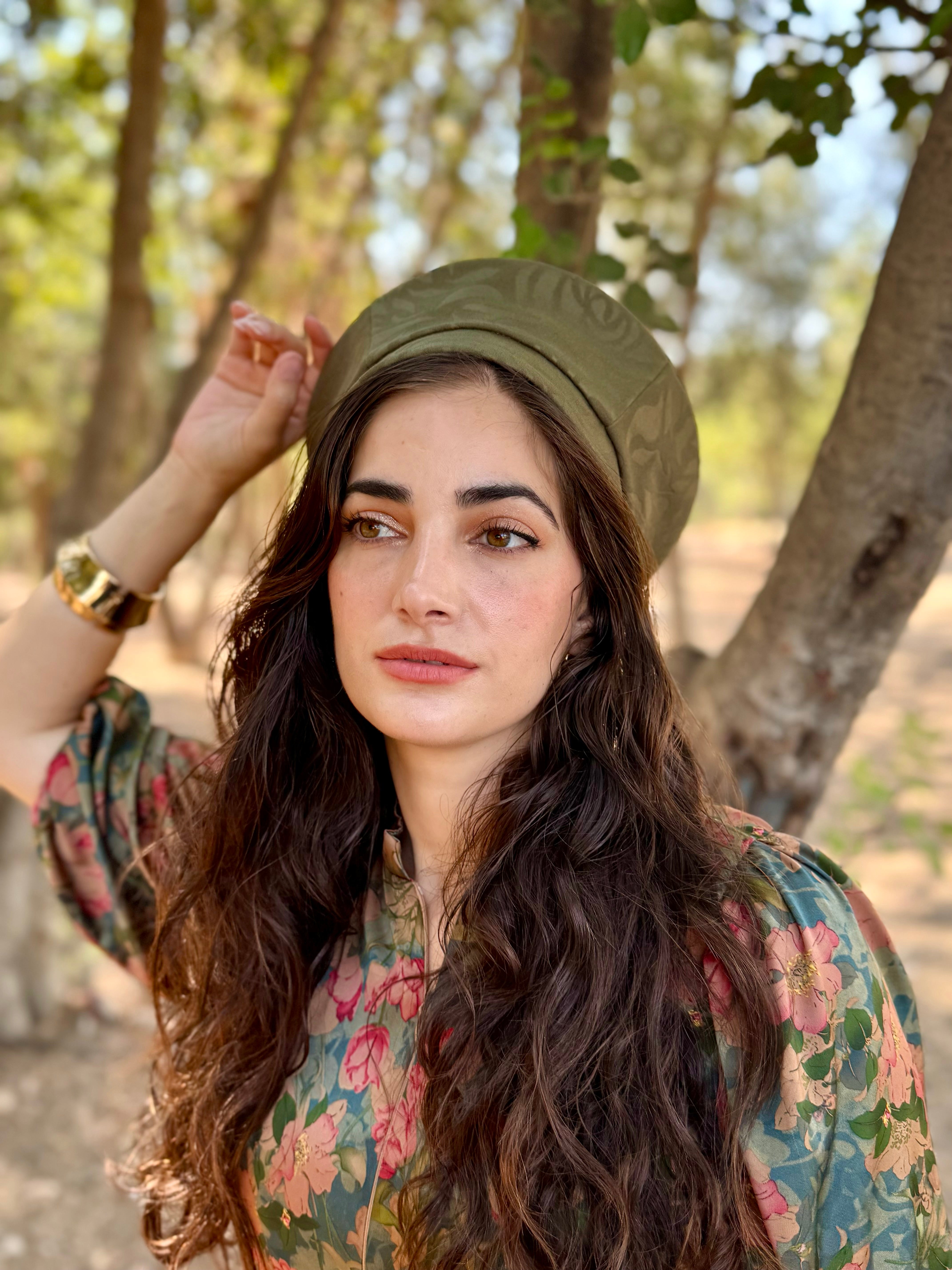  כובע שיק קומפורט זית (7900027846832)