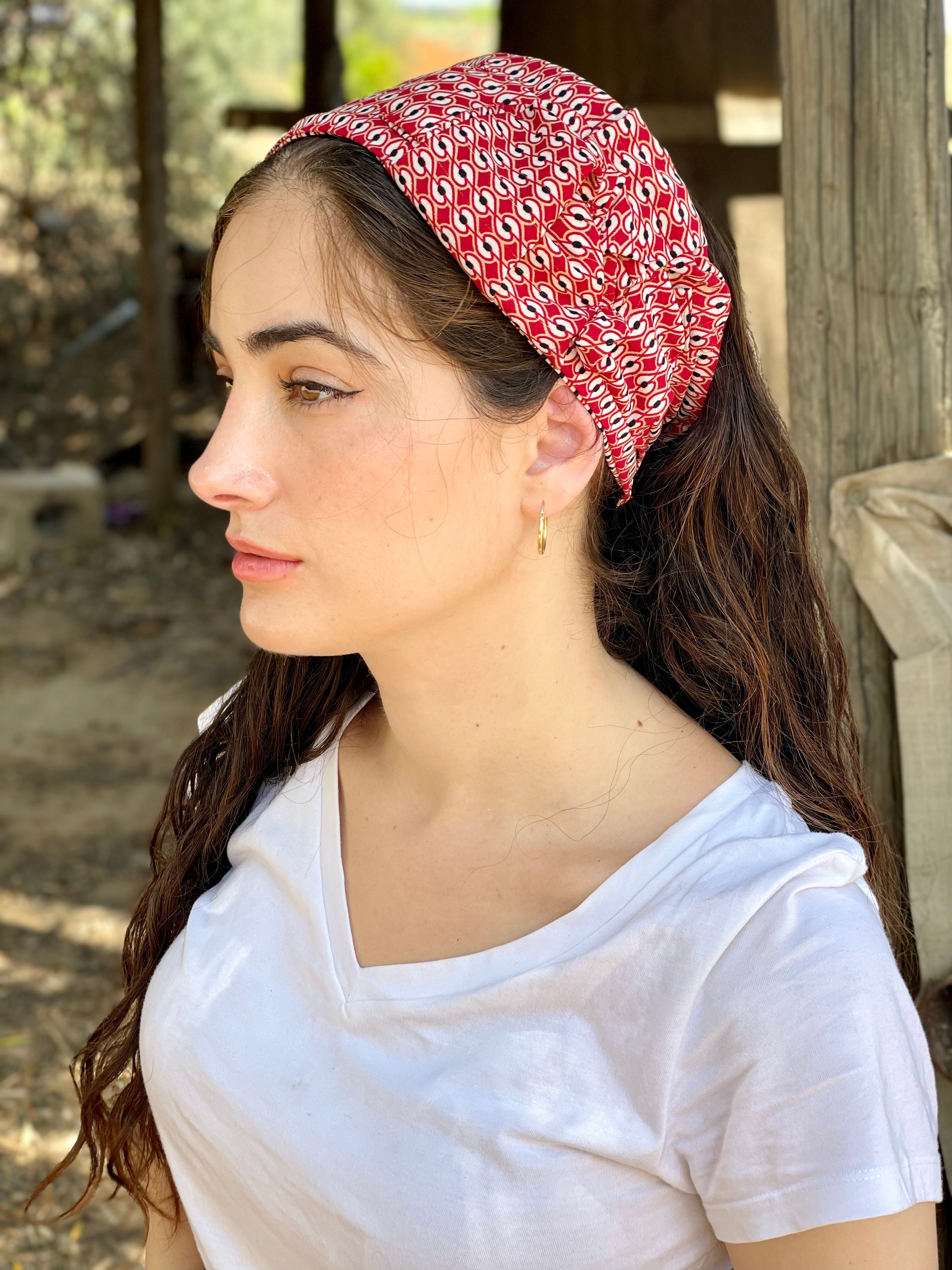 סרט סקוץ׳ אדום מודפס (7397522342064)