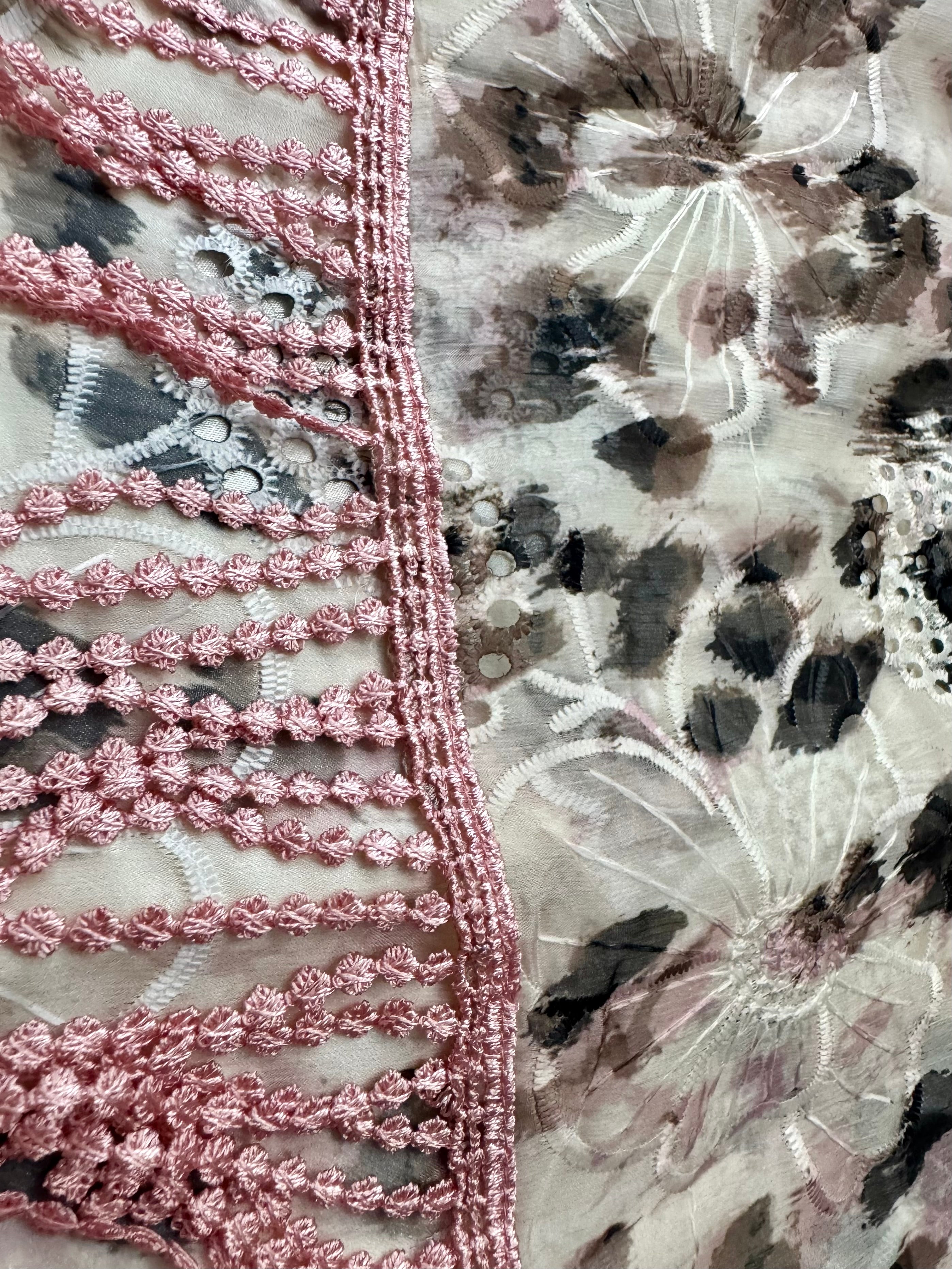 מטפחת פרינט מנומר ורוד לונג (7937017413808)