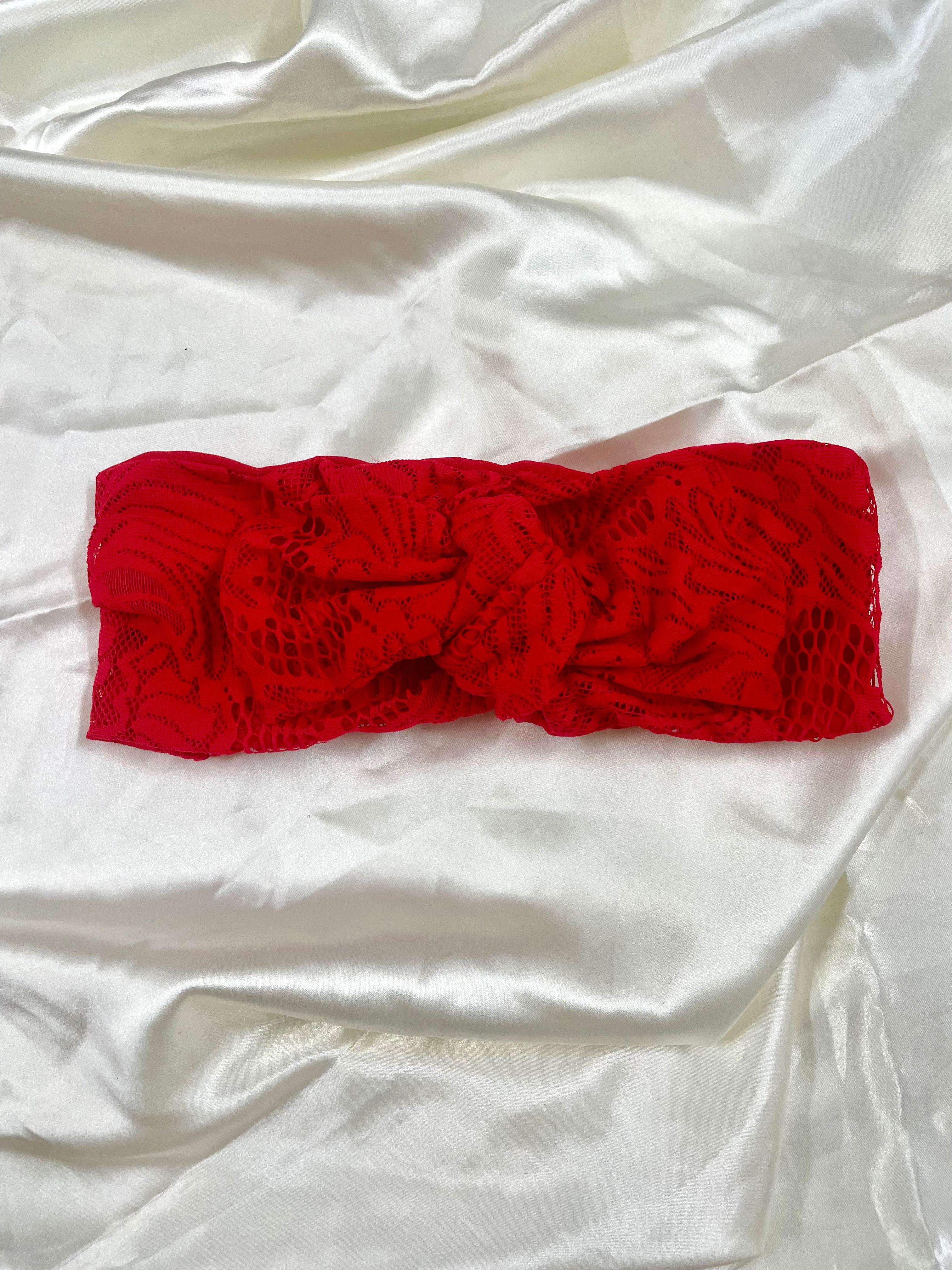 סרט סקוץ' קשור תחרה אדומה F20 (7906700886192)