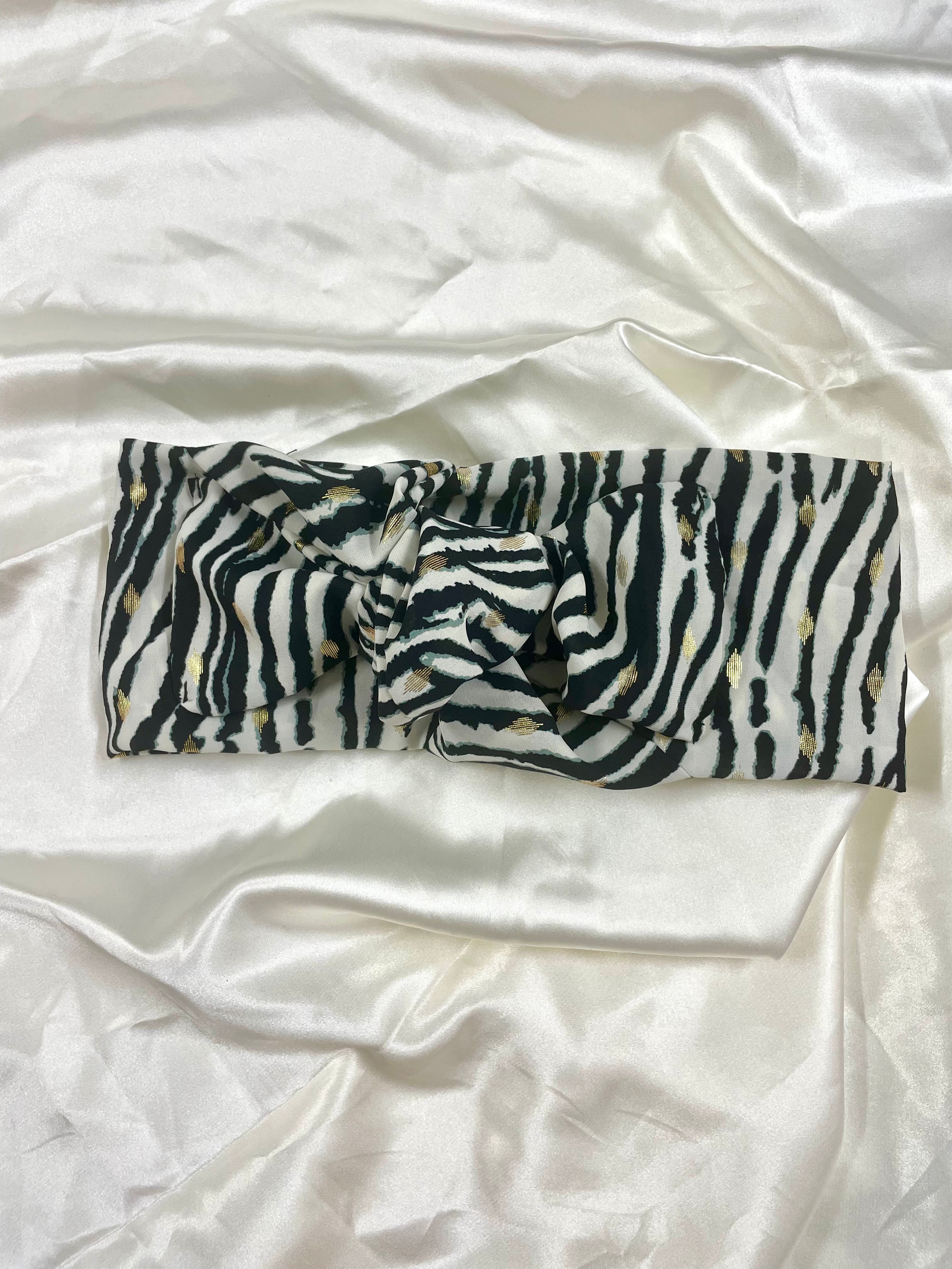 סרט סקוץ' קשור שיפון זברה זהב F15 (7906663923888)