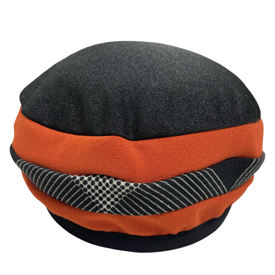 ברט בייסיק פסים שחור כתום (7902904615088)