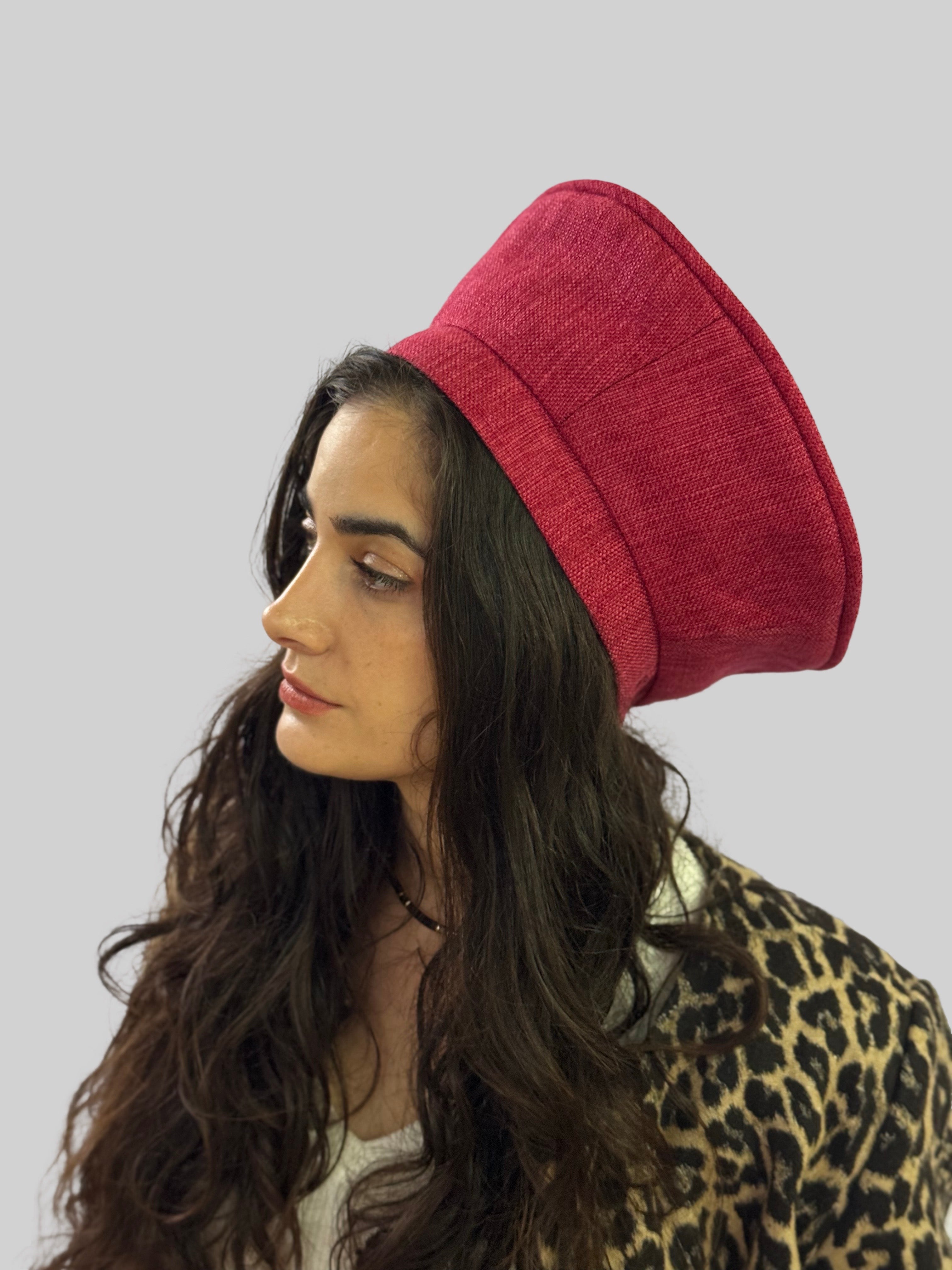 כובע שיק גובלן דובדבן