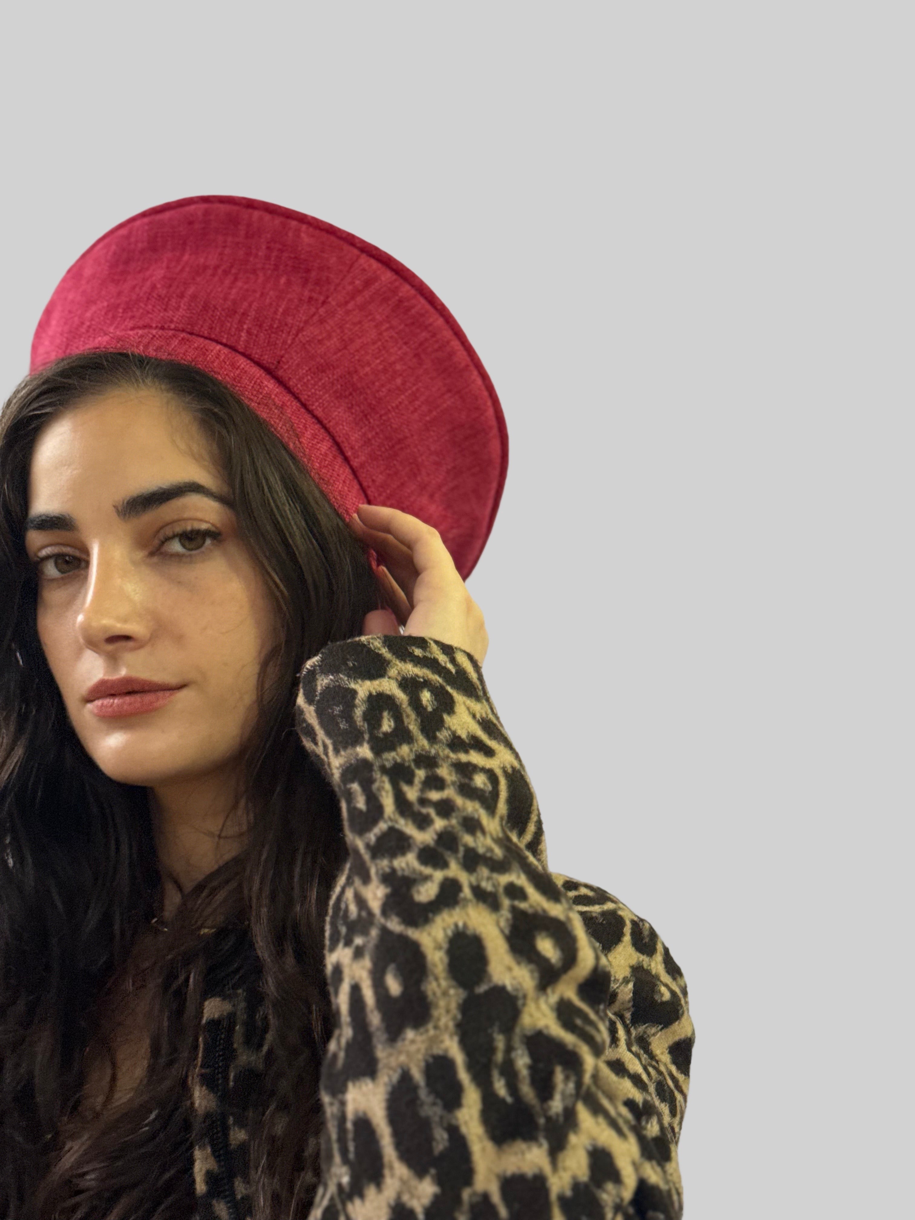 כובע שיק גובלן דובדבן