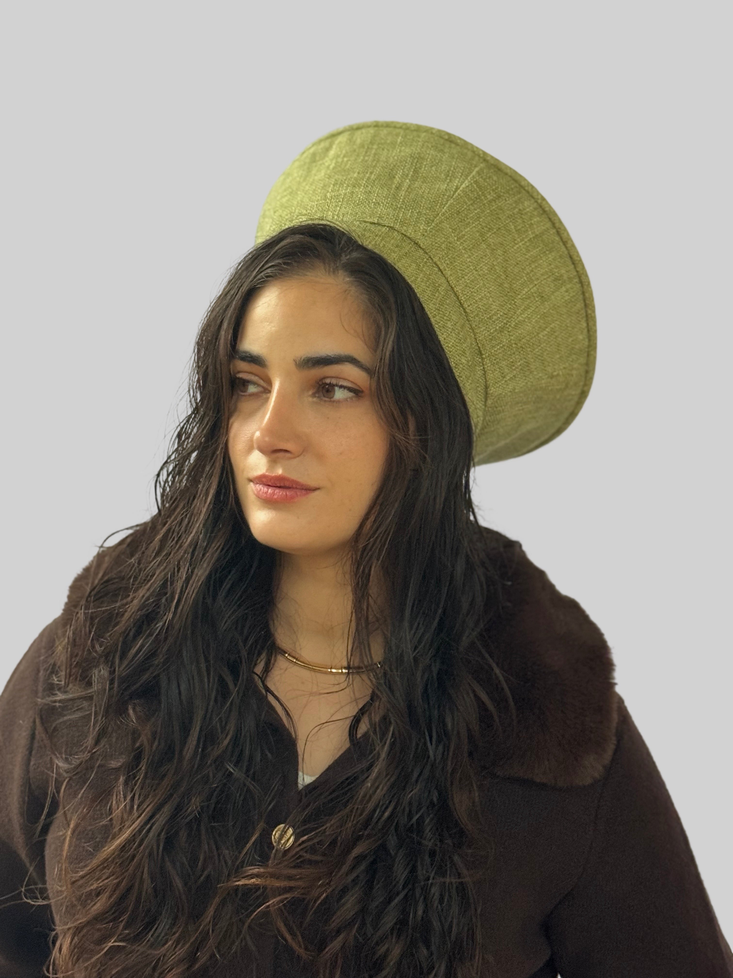 כובע שיק גובלן ירוק