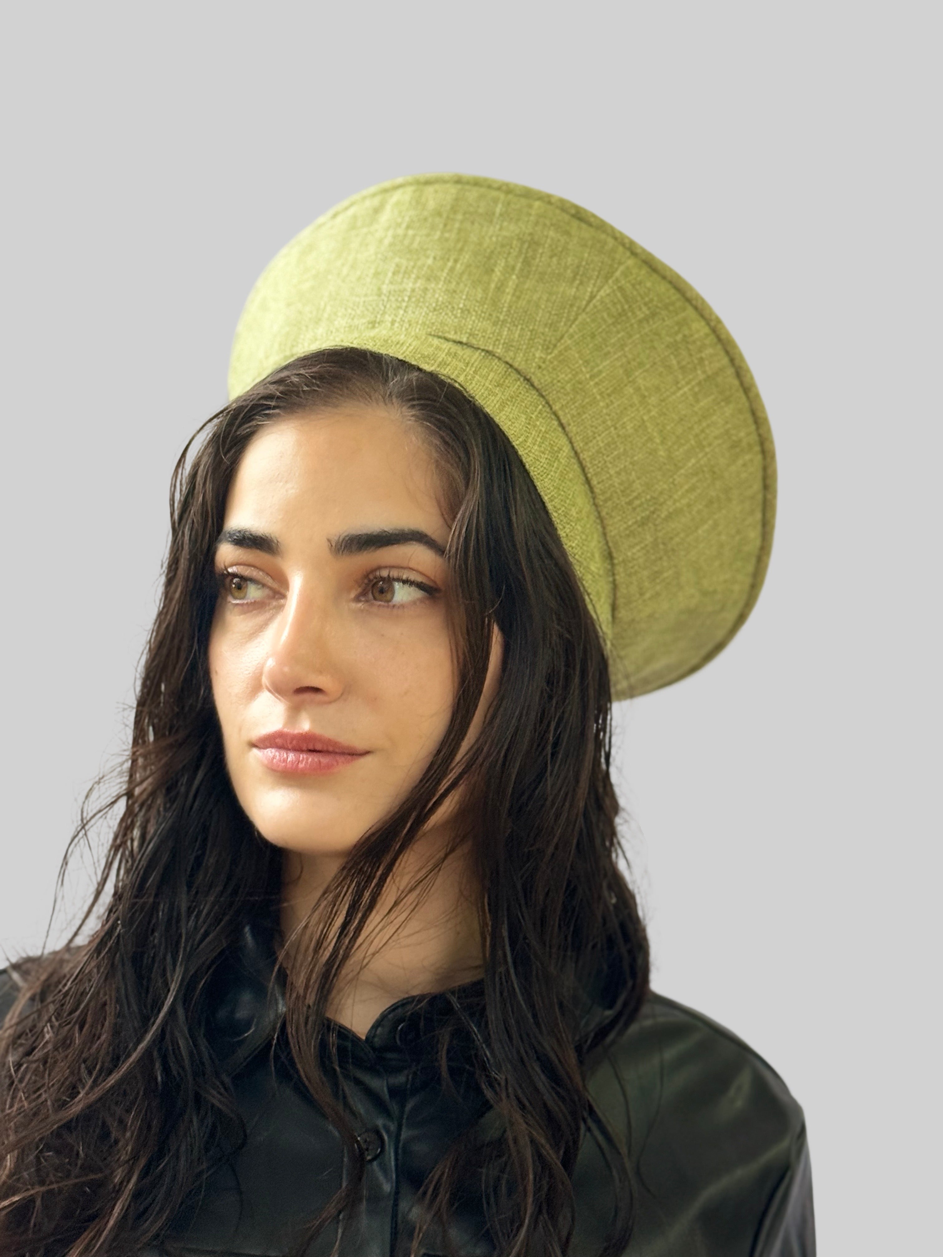 כובע שיק גובלן ירוק