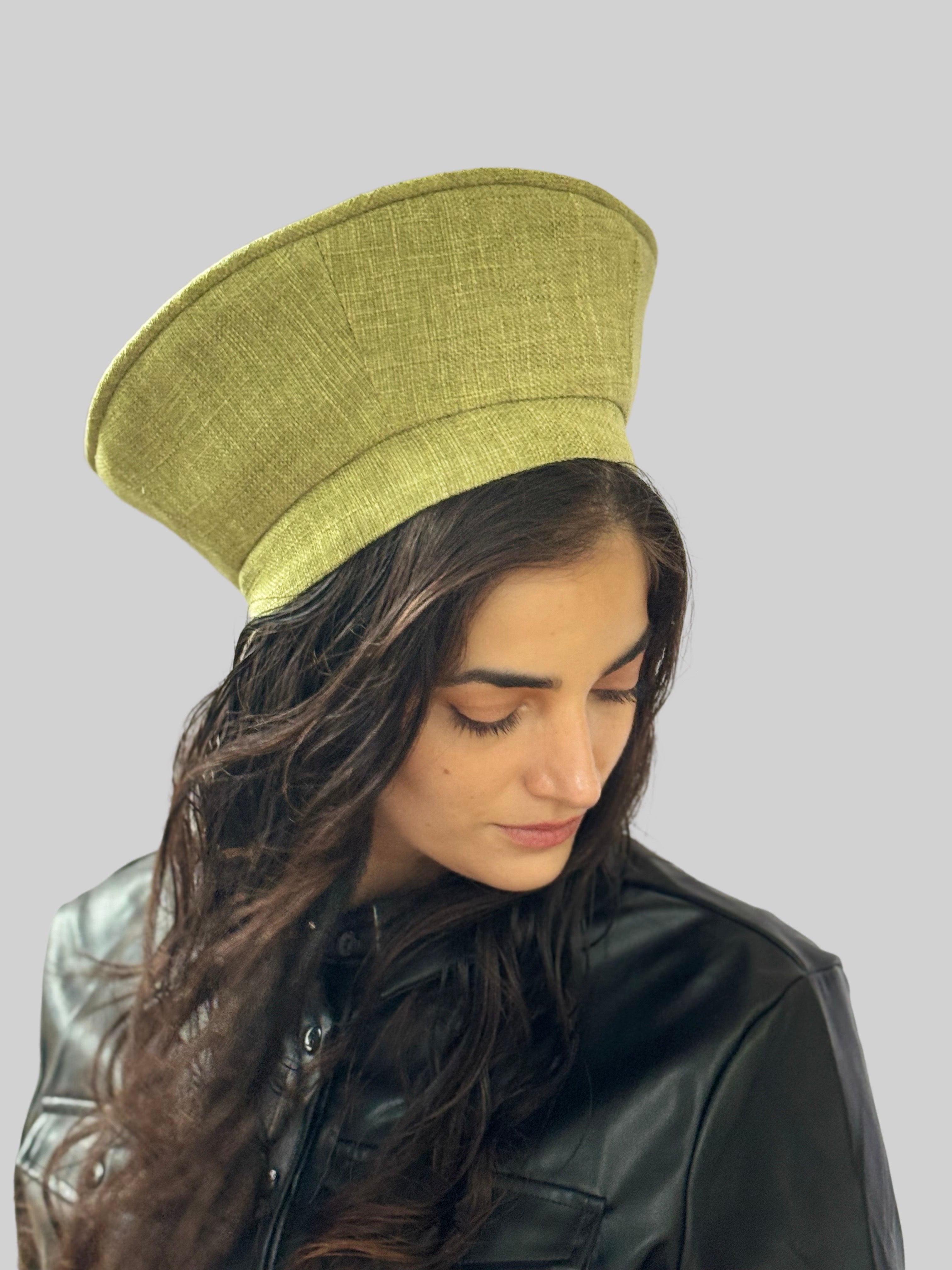 כובע שיק גובלן ירוק