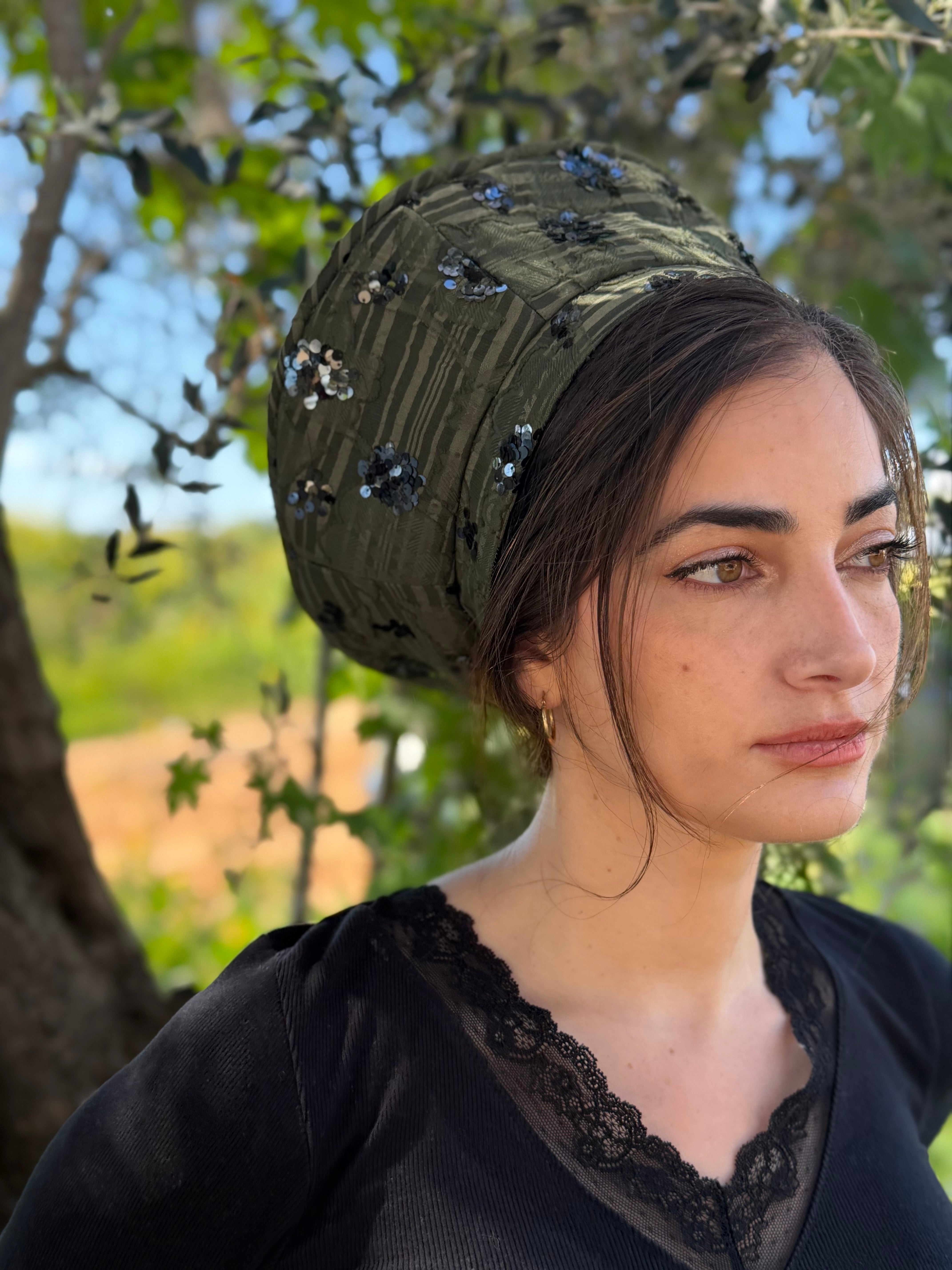 כובע שיק ביוטי ירוק