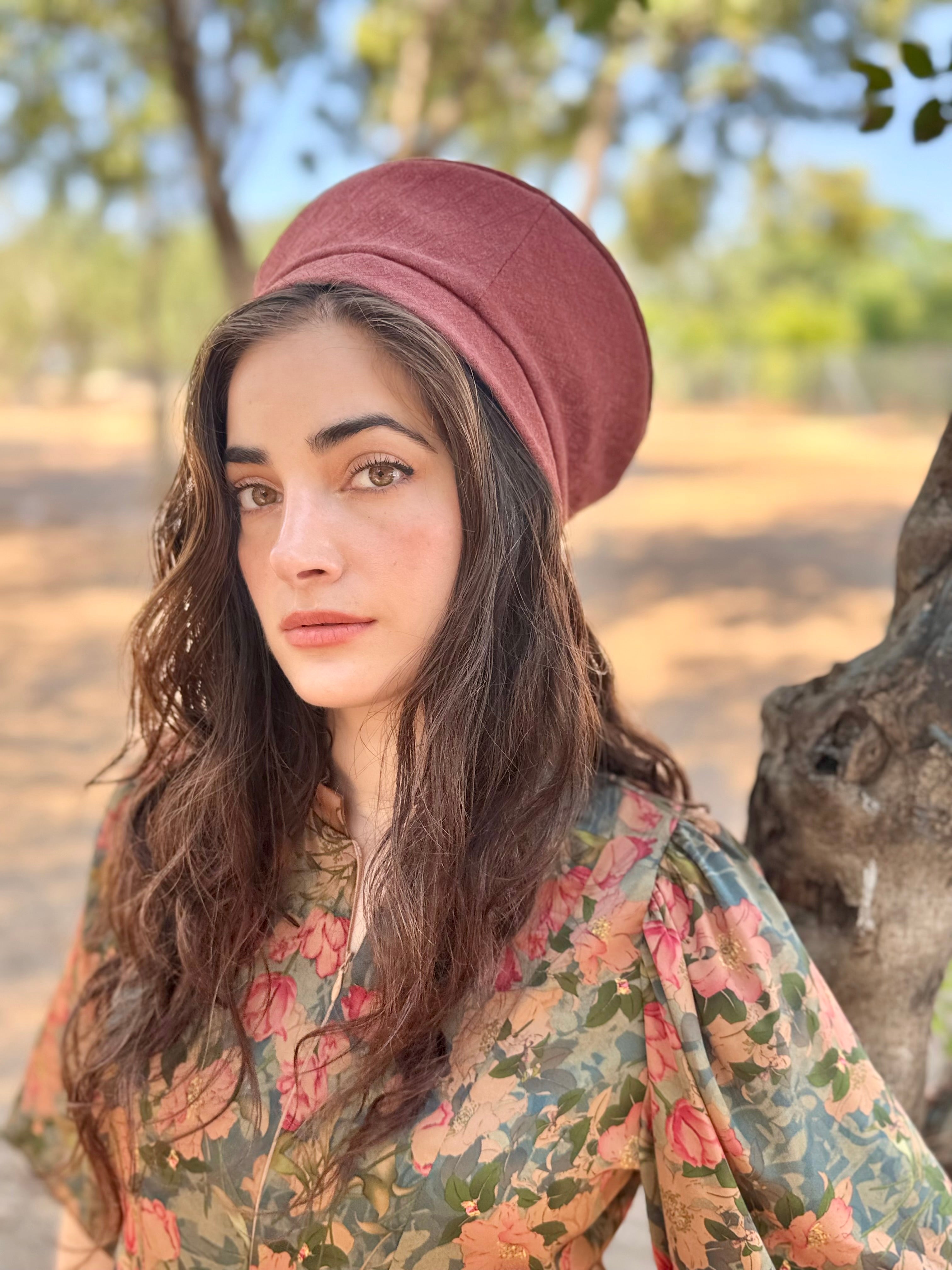 ⁨⁨⁨⁨ כובע שיק קומפורט חמרה ⁩⁩⁩⁩ (7900029976752)