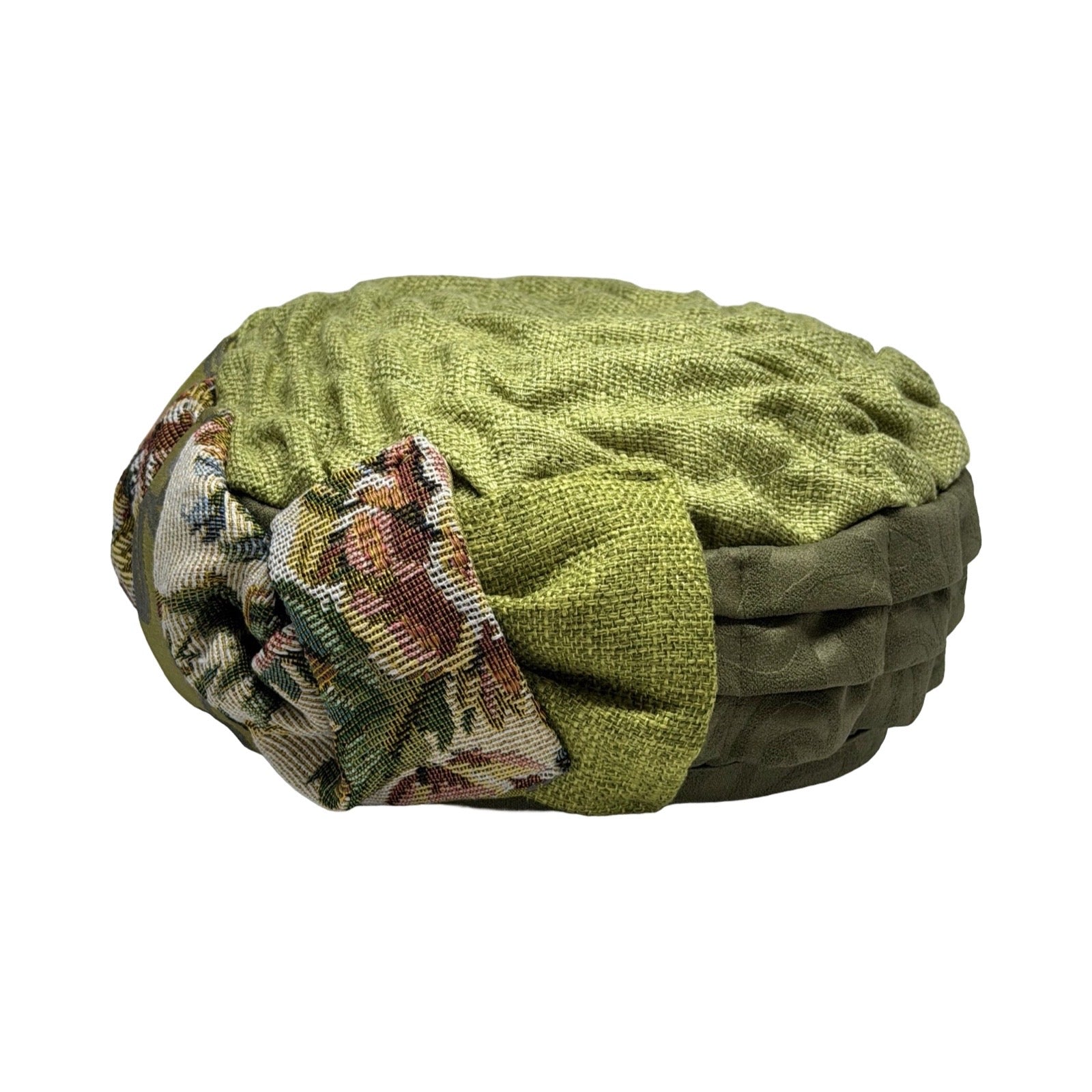 ברט מכווץ עלי כותרת ירוק