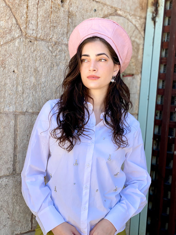חולצת שוהם לבנה (7751117111472)
