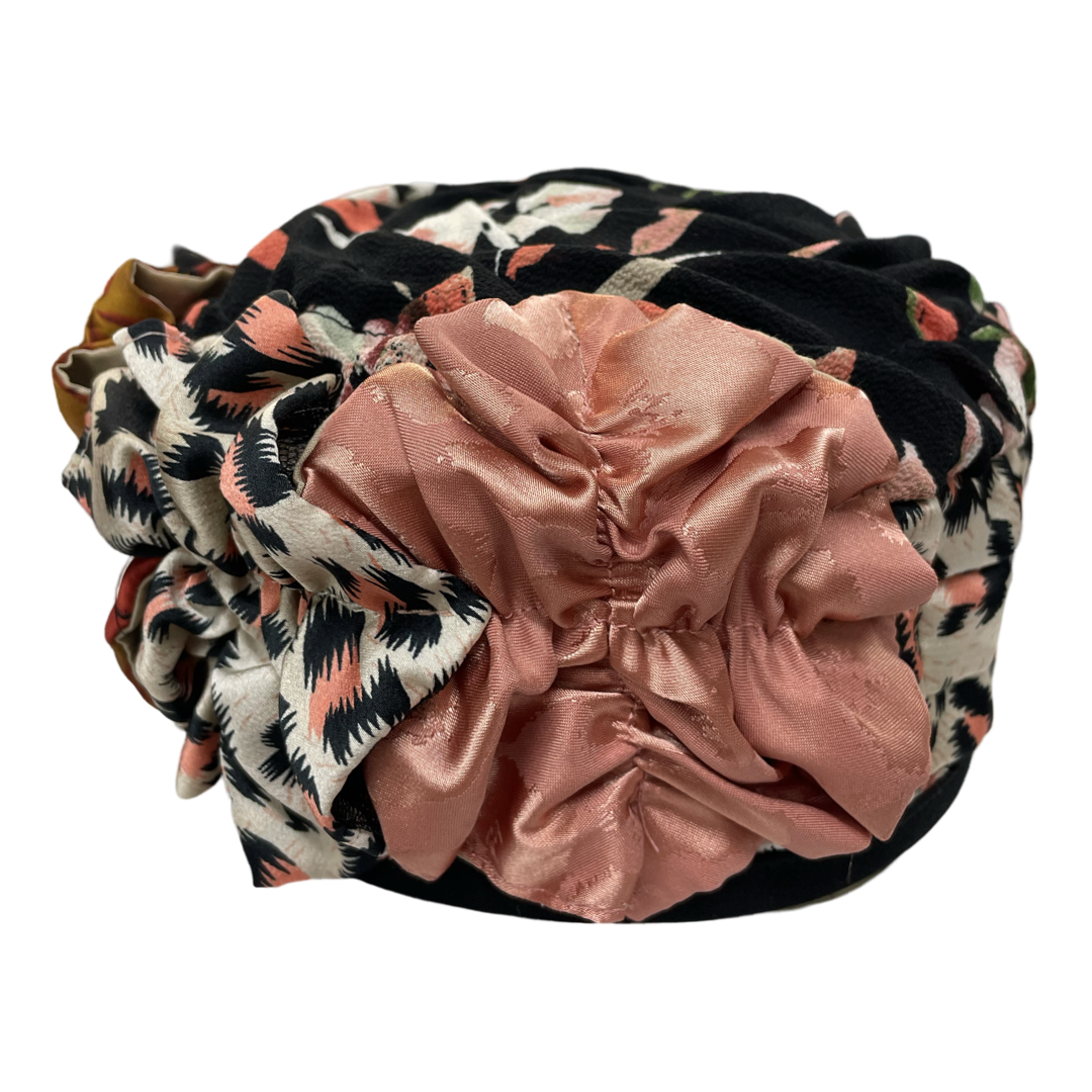 ⁨⁨⁨⁨⁨⁨⁨⁨⁨⁨⁨⁨⁨⁨⁨ברט מכווץ פרחוני מנומר