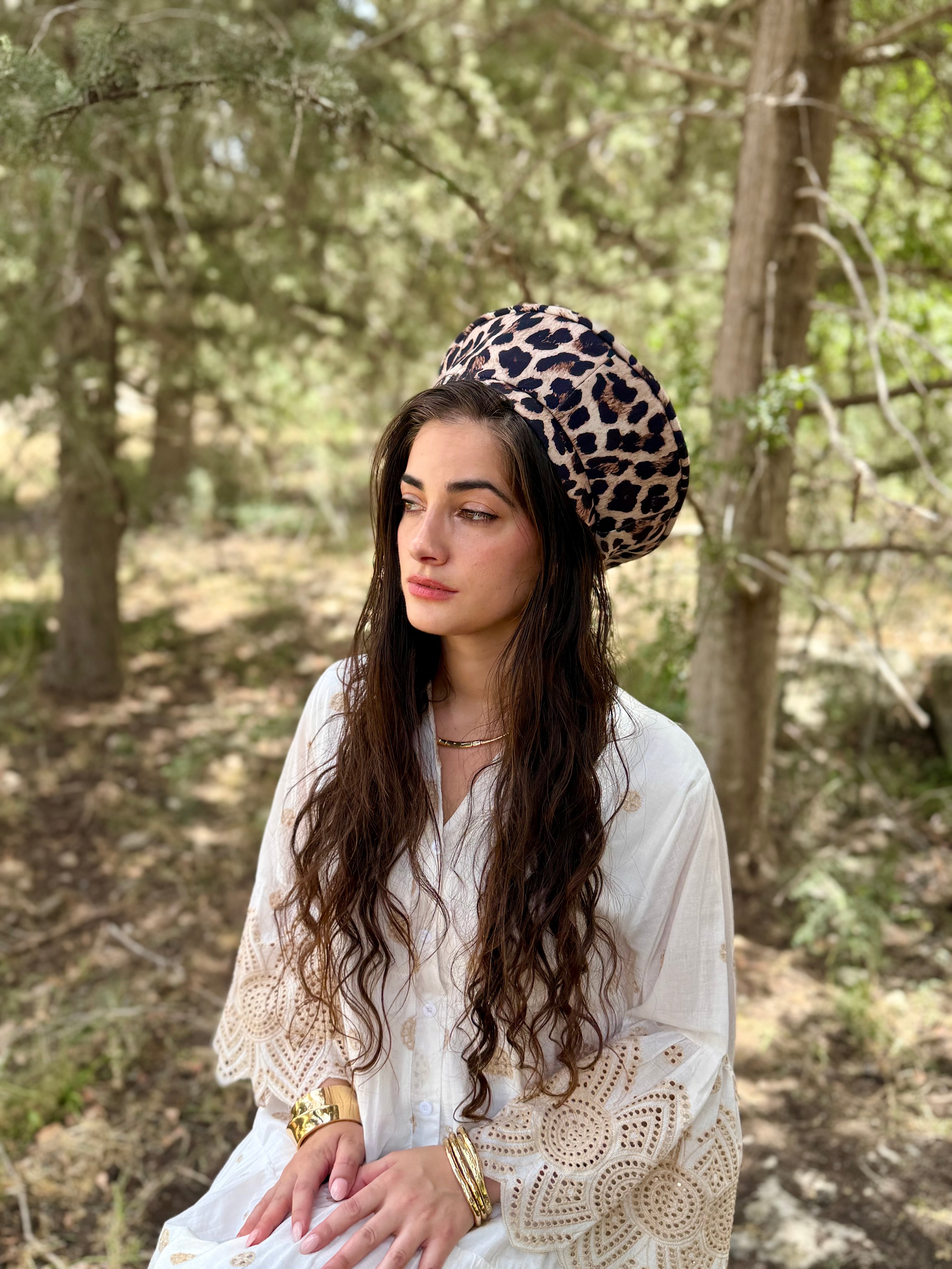 כובע שיק גובלן מנומר