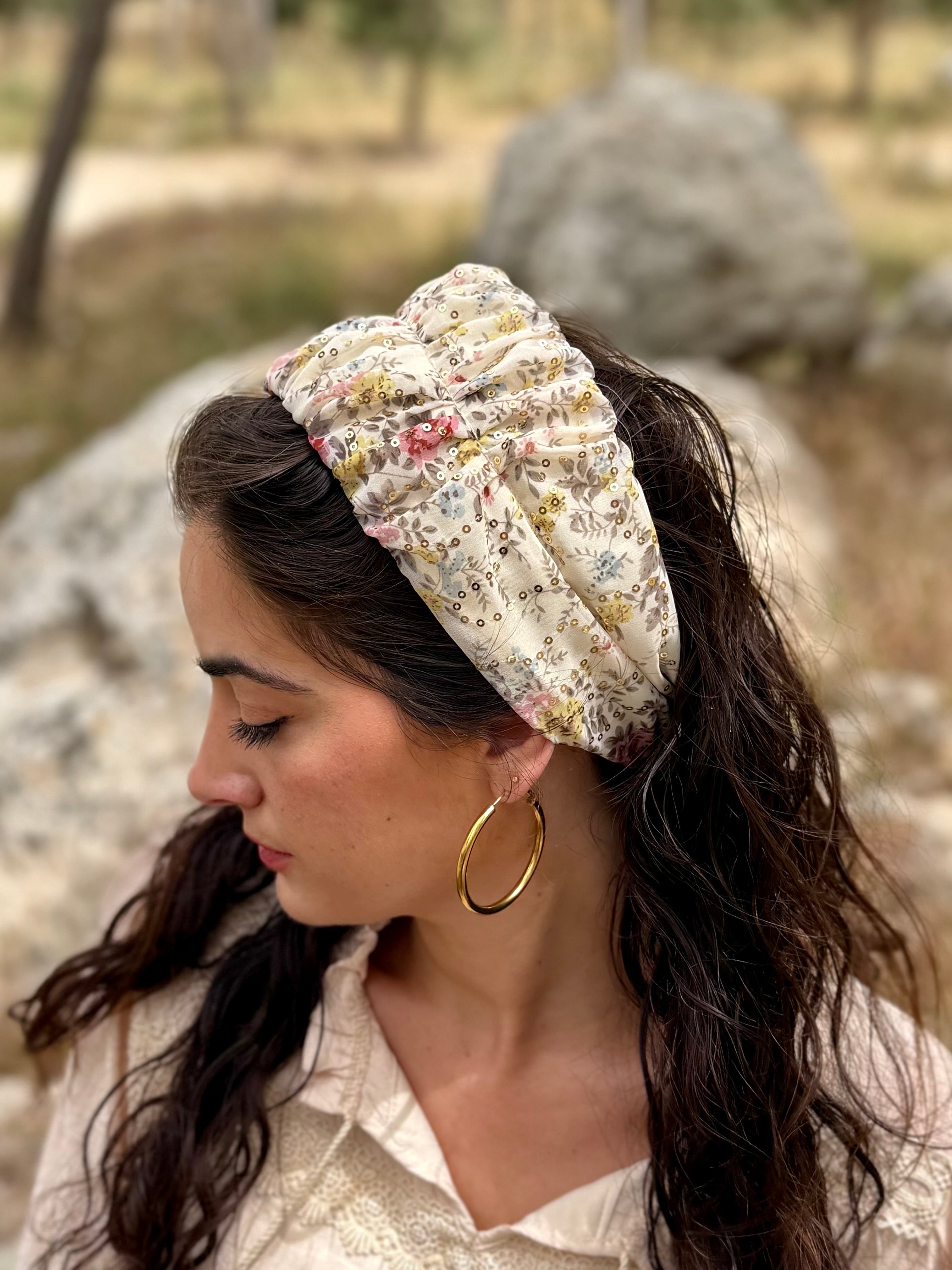 סרט סקוץ׳ מכווץ פרחוני N4