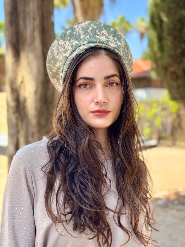 ⁨⁨⁨⁨ כובע שיק קומפורט פליסה ירוק ⁩⁩⁩⁩ (7817953607856)