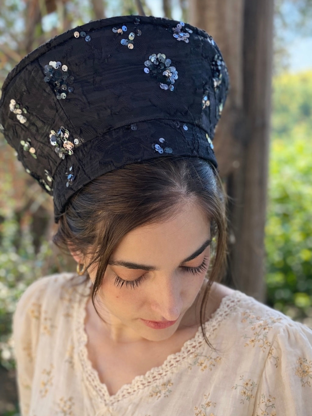 כובע שיק ביוטי שחור