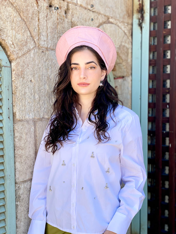 חולצת שוהם לבנה (7751117111472)