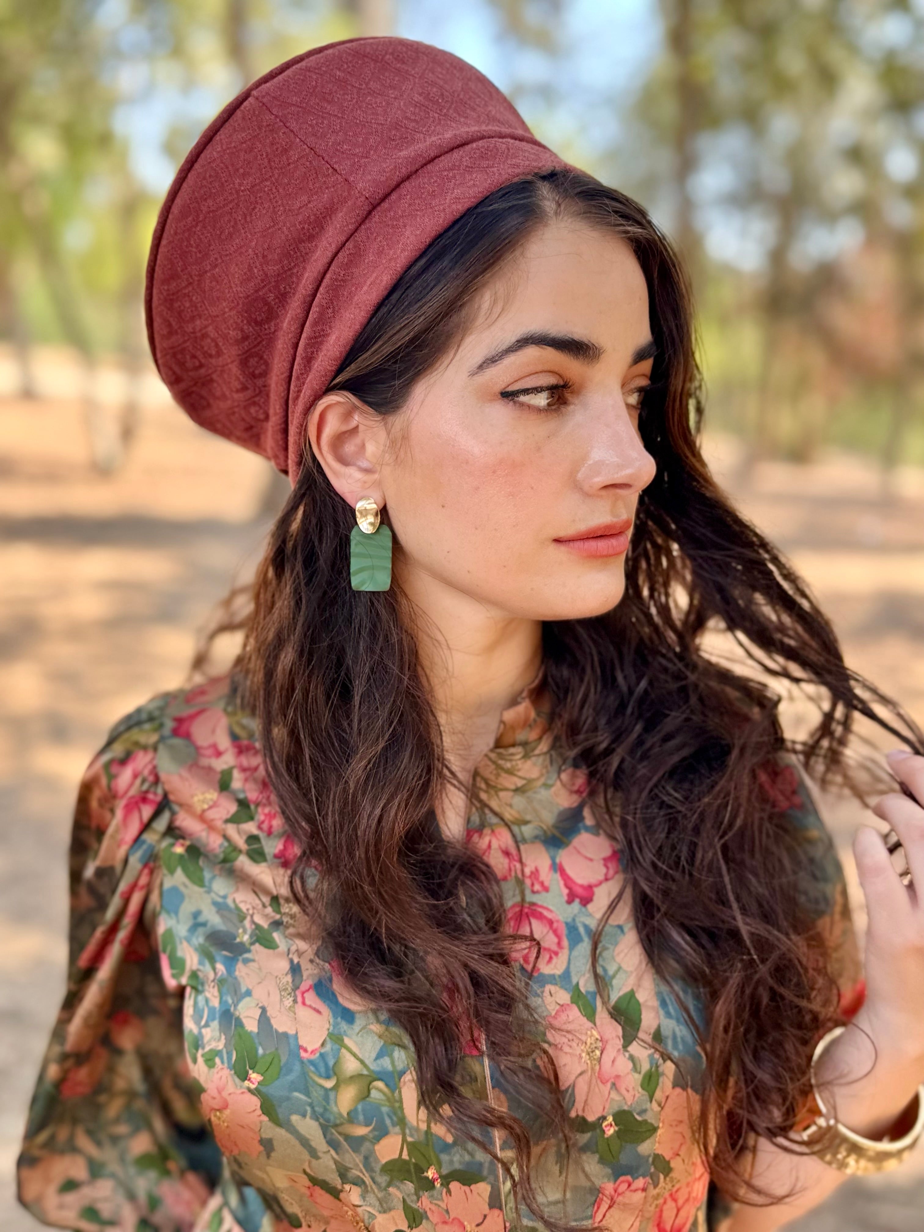 ⁨⁨⁨⁨ כובע שיק קומפורט חמרה ⁩⁩⁩⁩ (7900029976752)