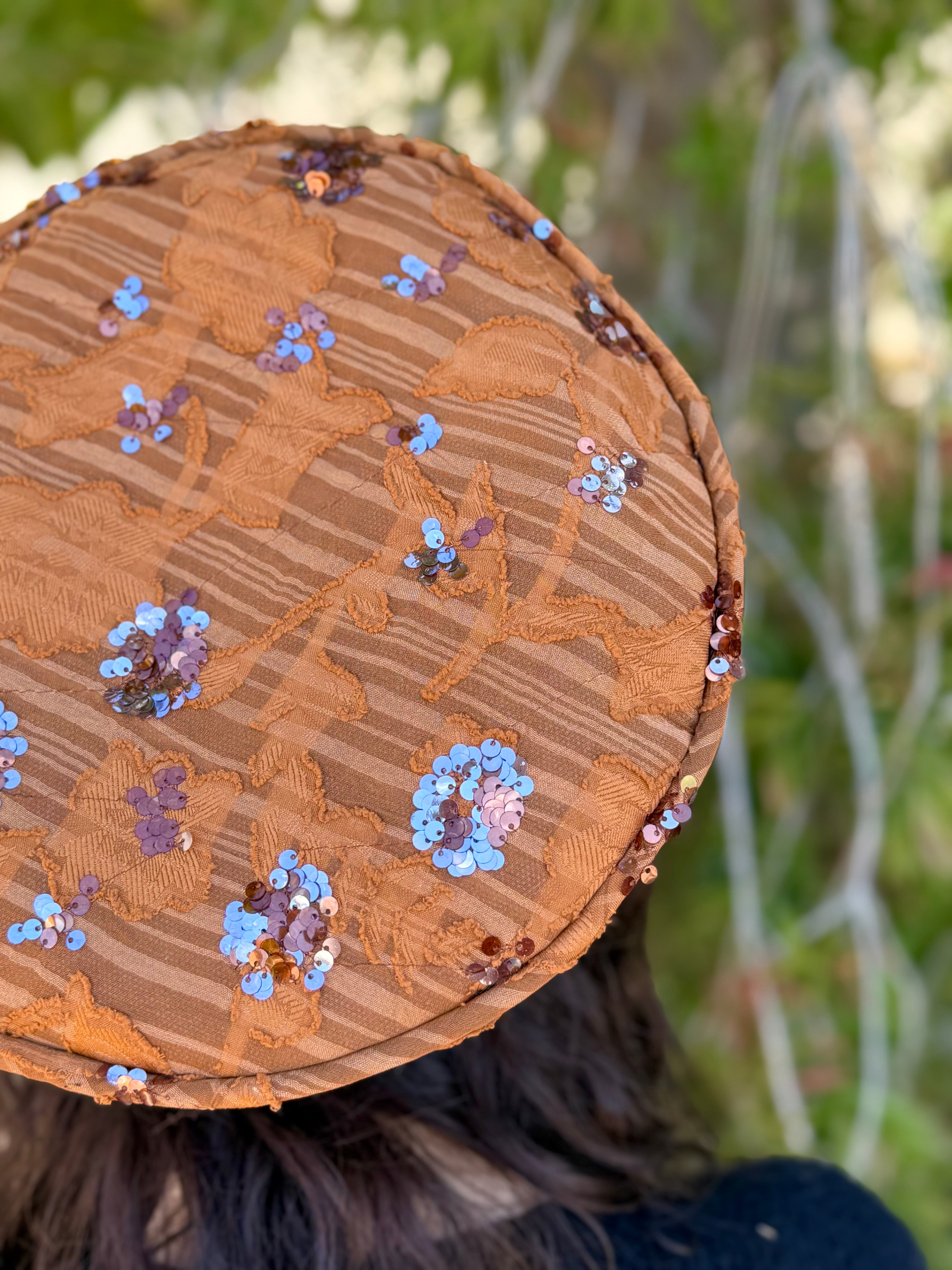 כובע שיק ביוטי קאמל-כתום