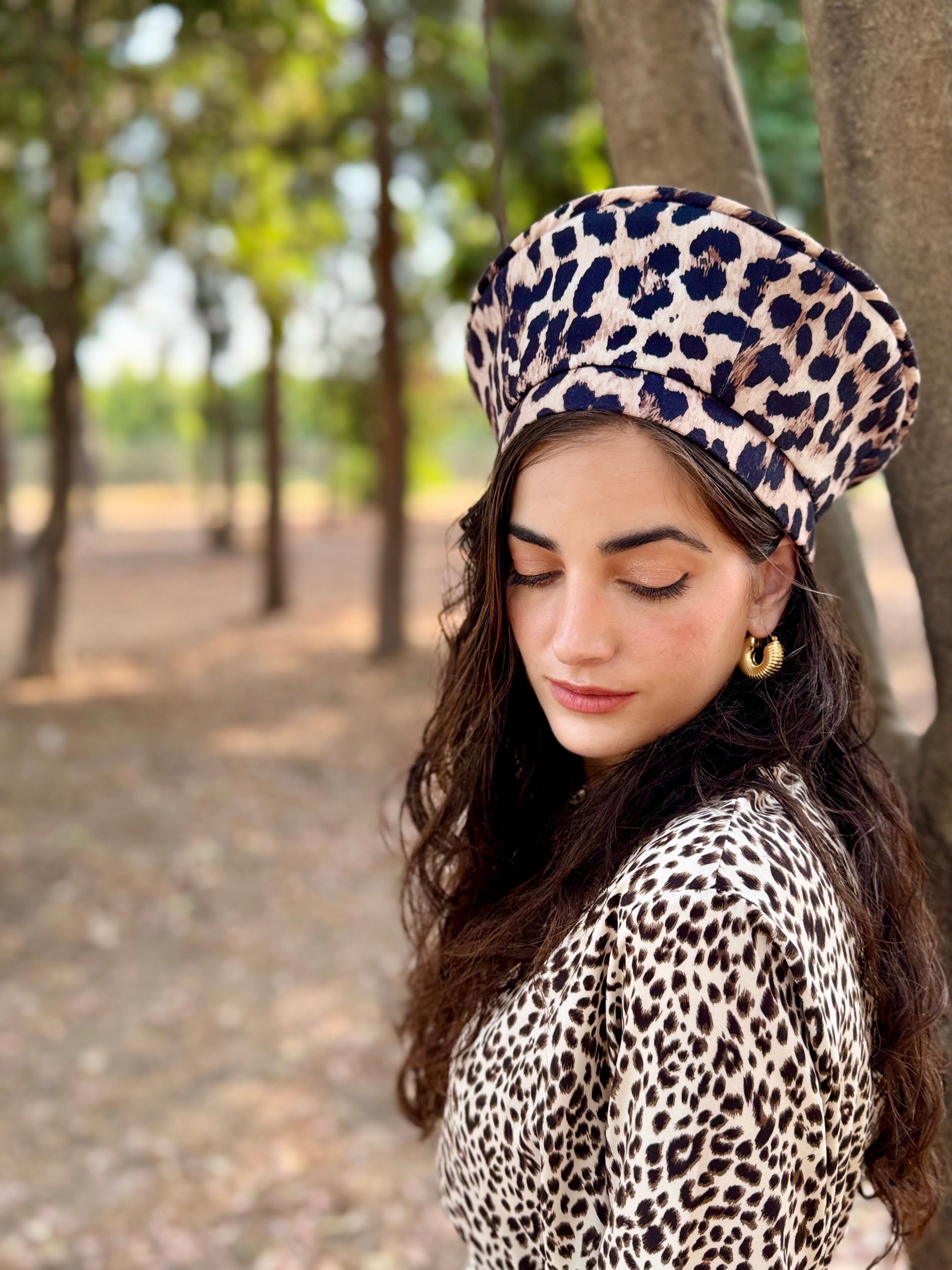 כובע שיק גובלן מנומר (7453761044656)