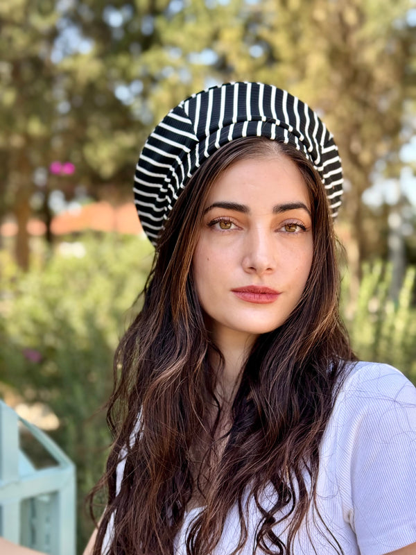 ⁨⁨⁨⁨ כובע שיק קומפורט פסים ⁩⁩⁩⁩ (7817962619056)