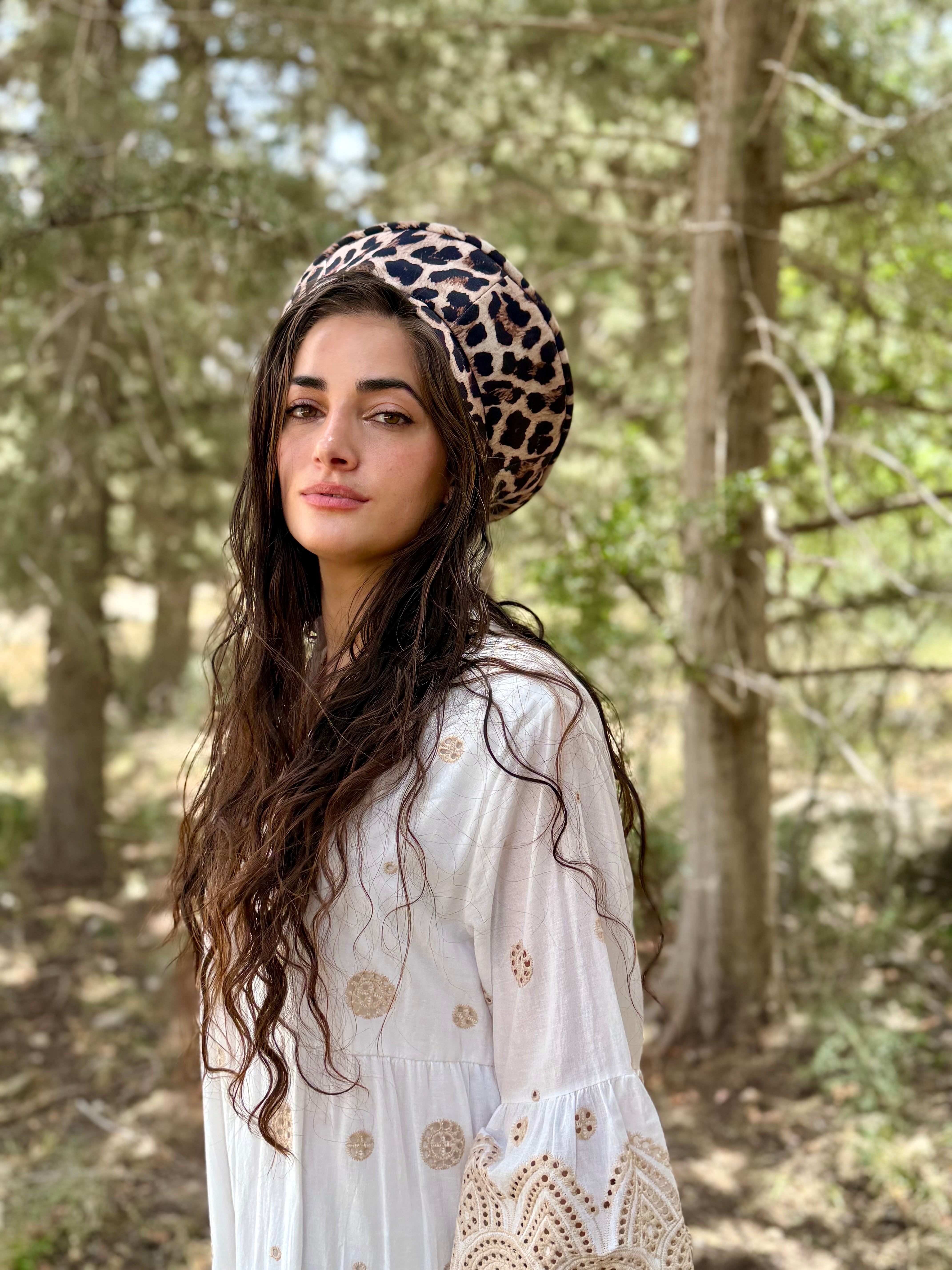 כובע שיק גובלן מנומר