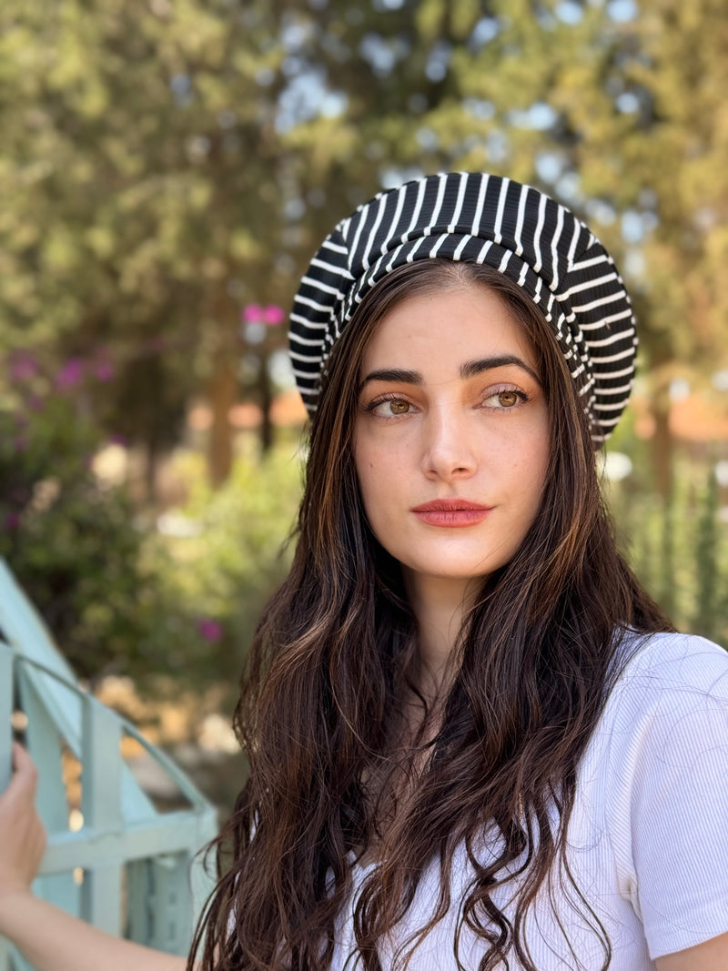 ⁨⁨⁨⁨ כובע שיק קומפורט פסים ⁩⁩⁩⁩ (7817962619056)