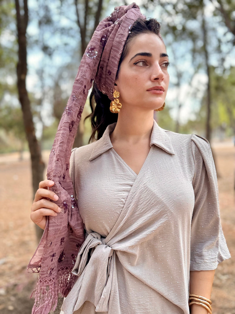 מטפחת ביוטי סגול-עתיק לונג (7942889570480)