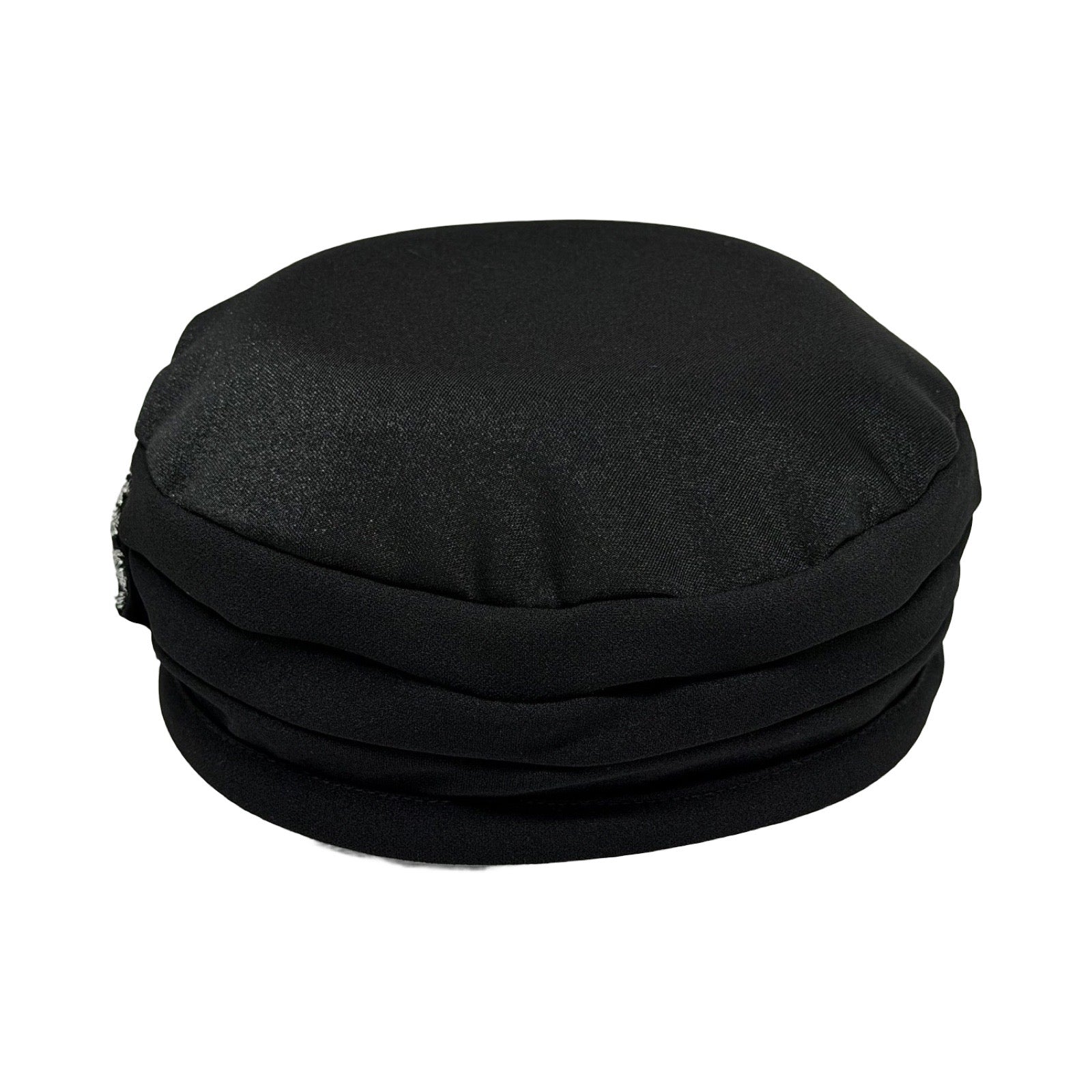 ברט קלאסי נוצה שחור לבן