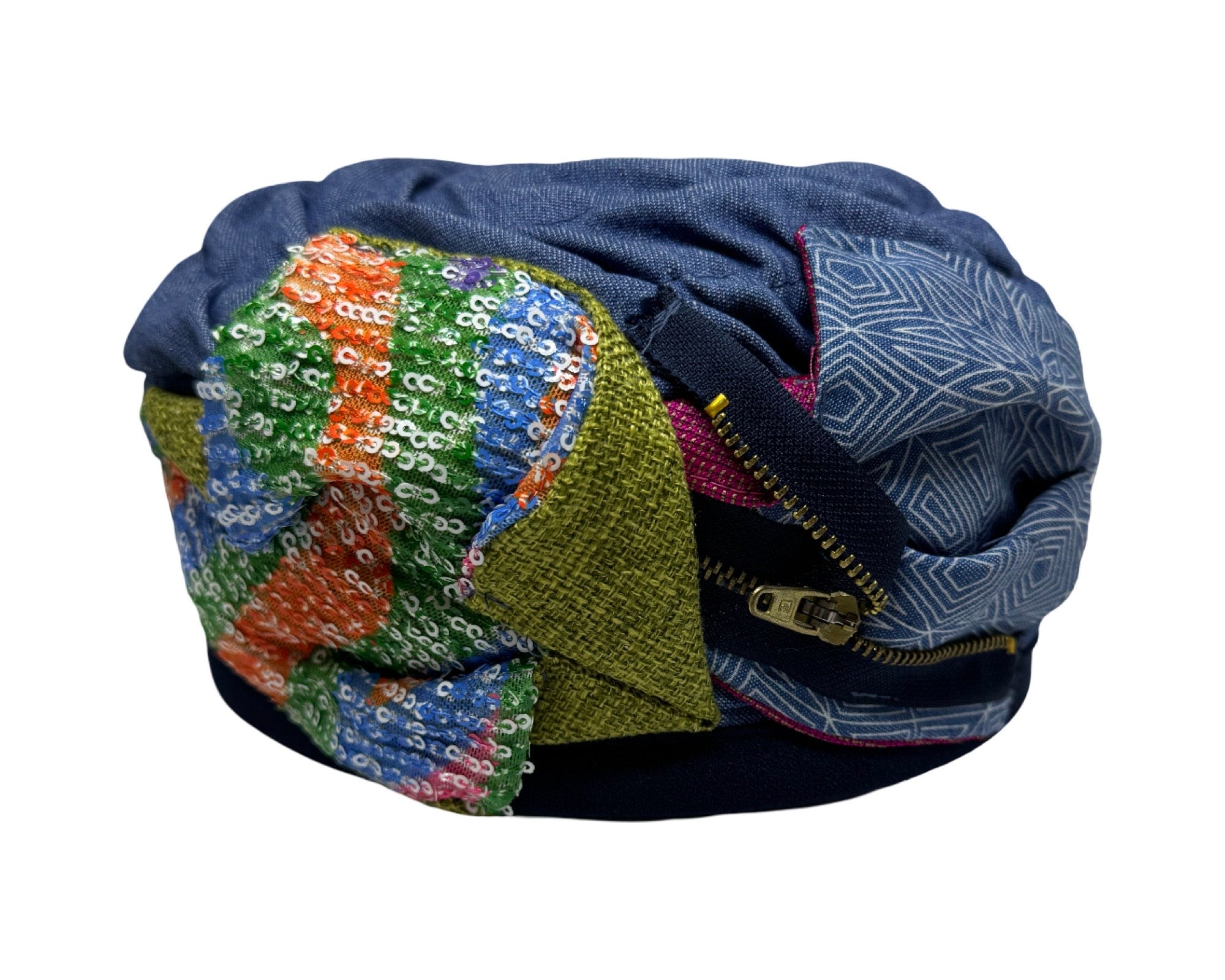 ברט מכווץ רוכסן ג׳ינס  צבעוני (7935496159408)