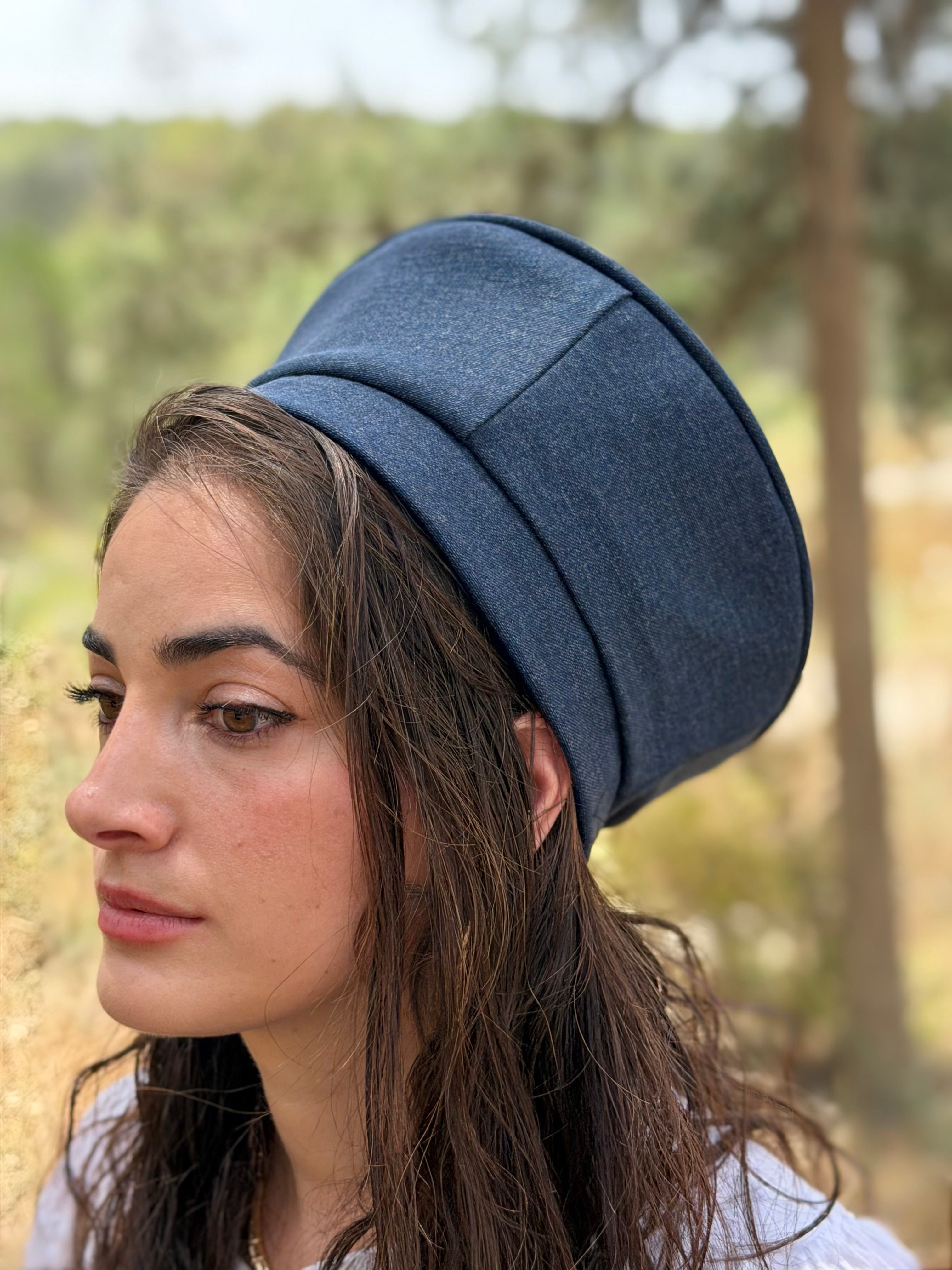 כובע שיק קומפורט ג׳ינס כחול כהה