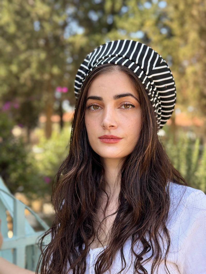 ⁨⁨⁨⁨ כובע שיק קומפורט פסים ⁩⁩⁩⁩ (7817962619056)