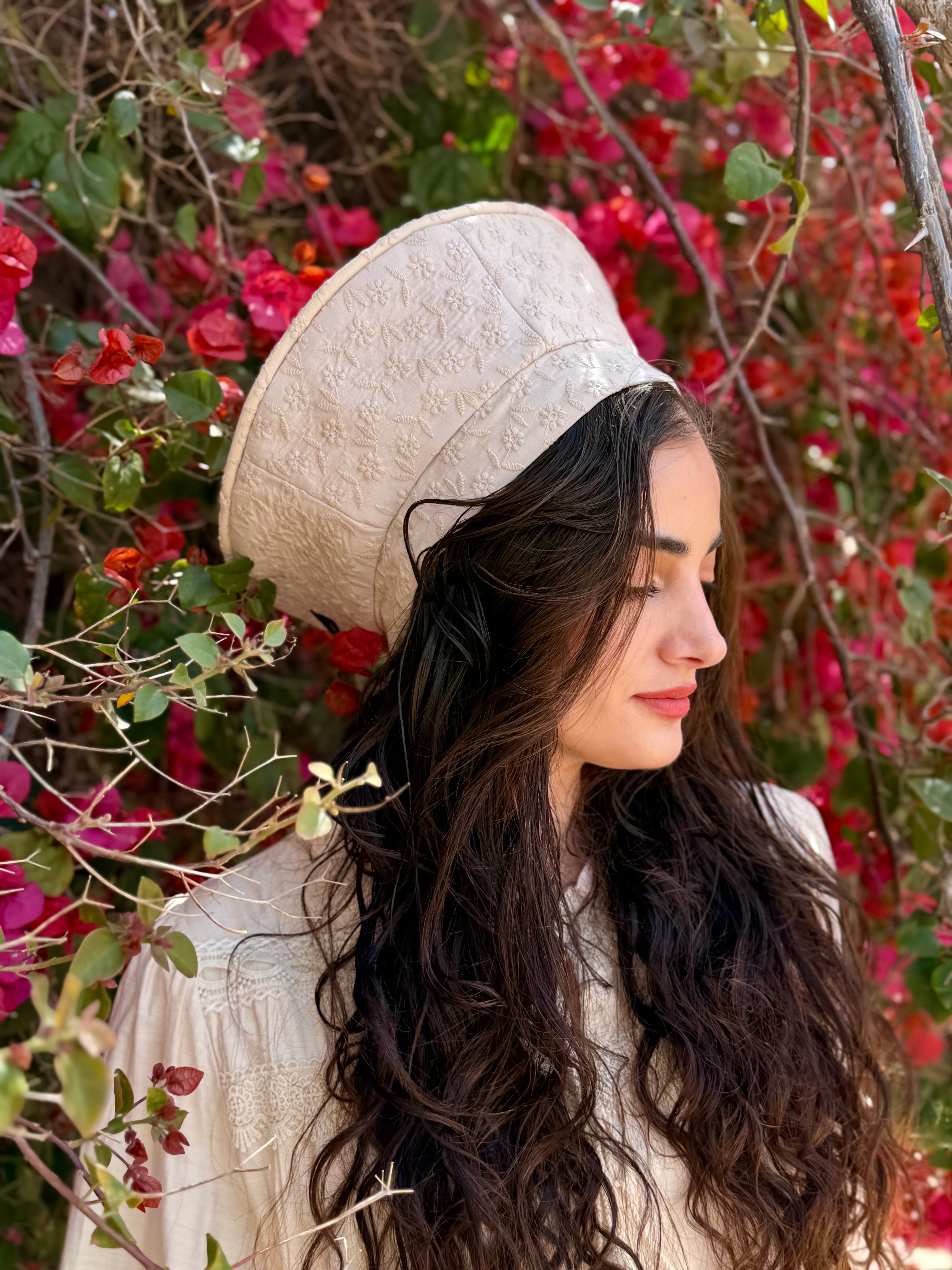 כובע שיק כפרי בז׳