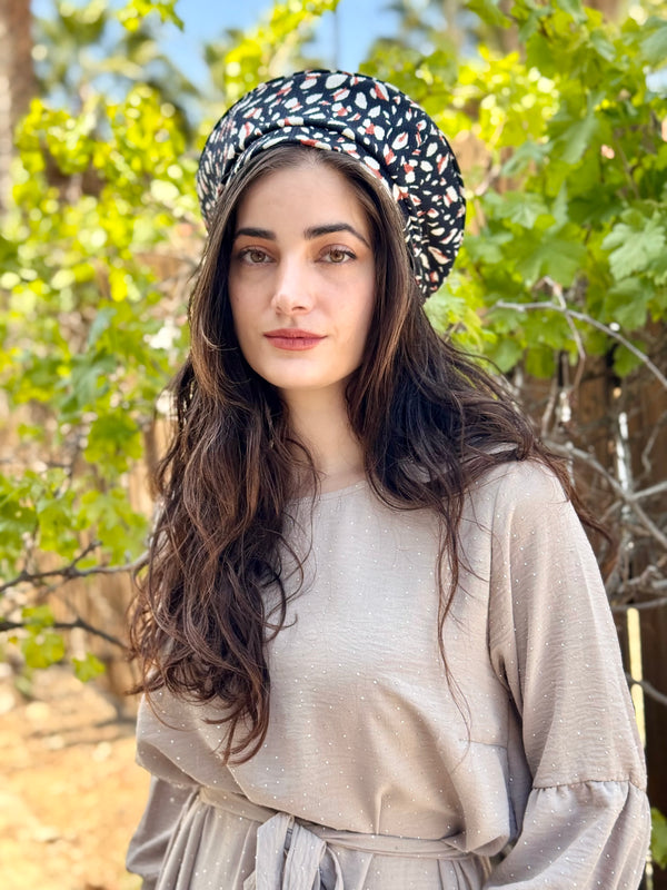 ⁨⁨⁨⁨ כובע שיק קומפורט מנומר ⁩⁩⁩⁩ (7817804382384)