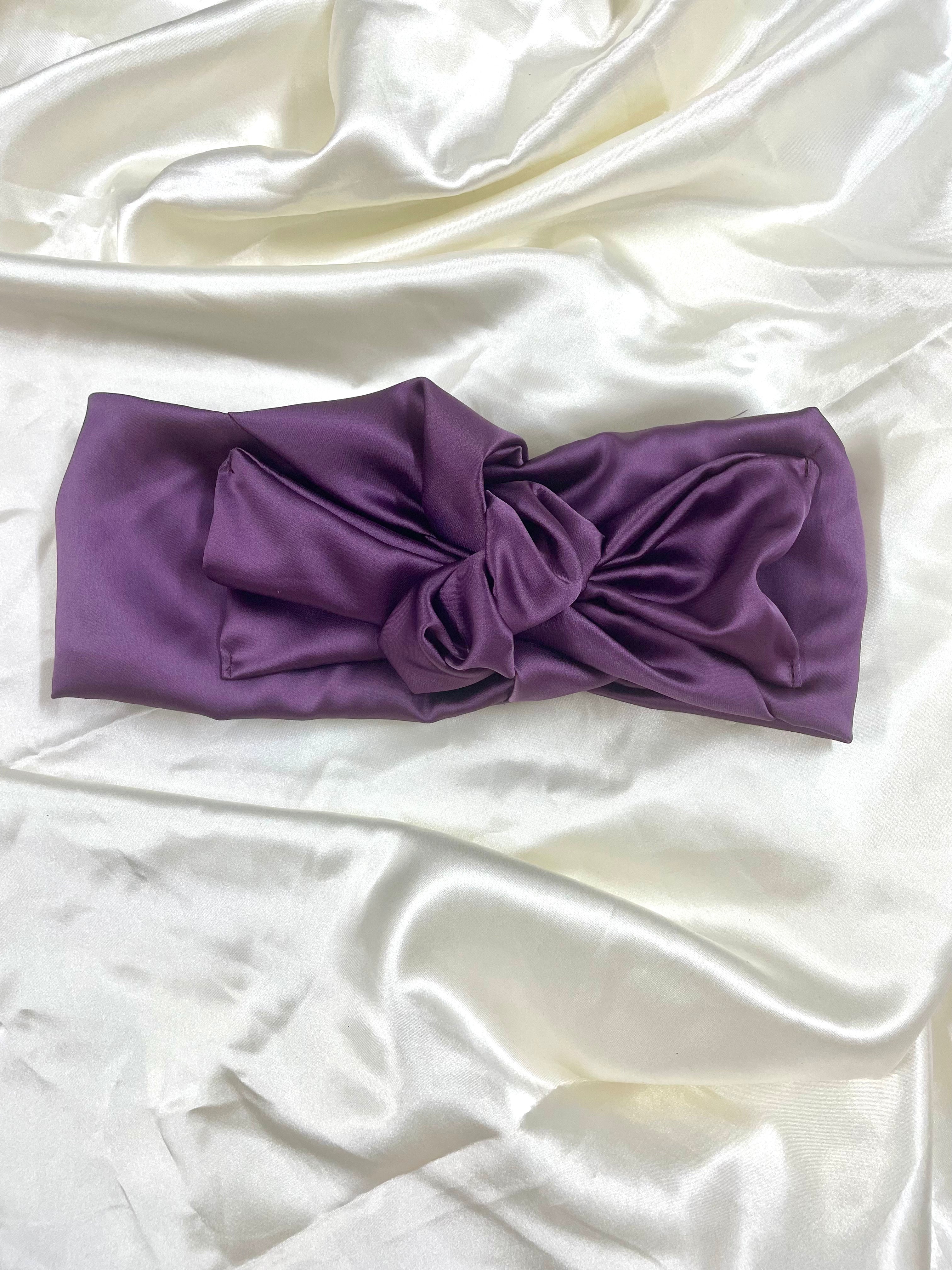 סרט סקוץ' קשור סאטן סגול F18 (7906685321392)