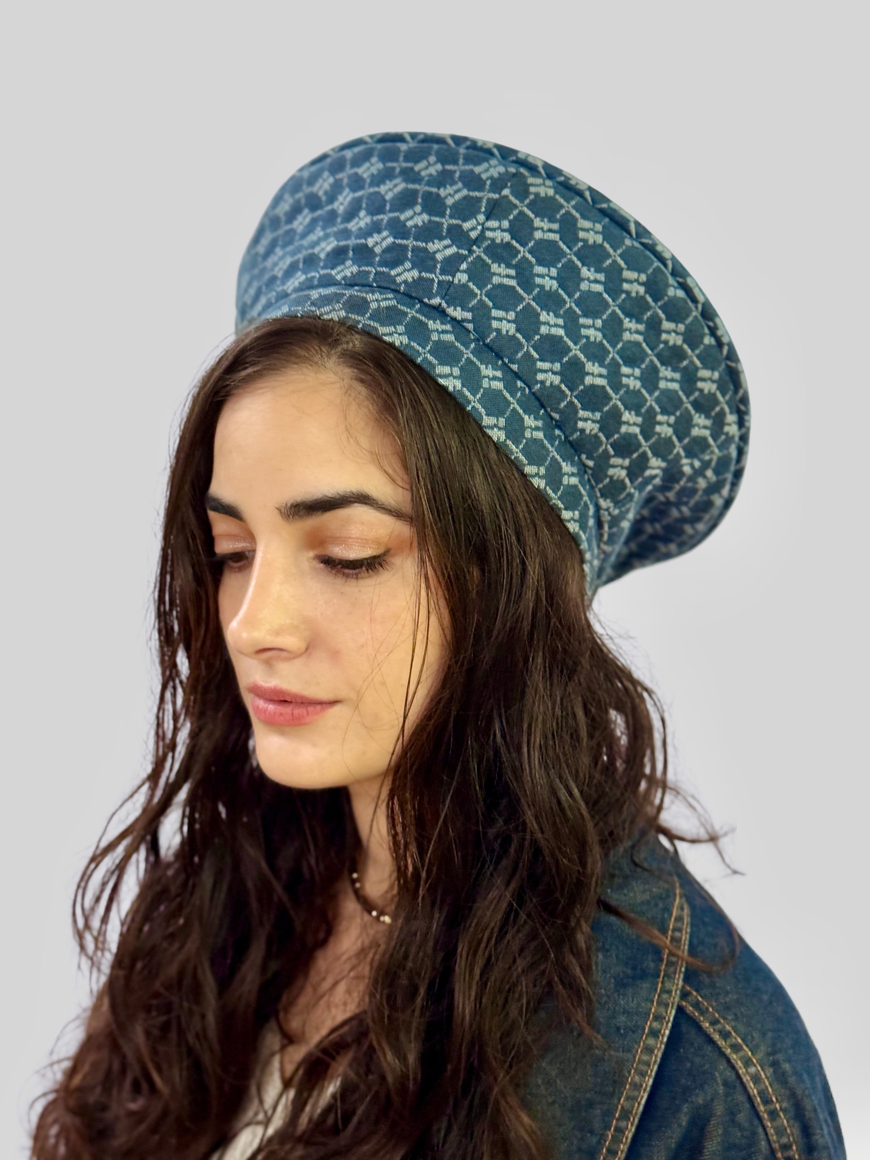 כובע שיק ג׳ינס גאומטרי