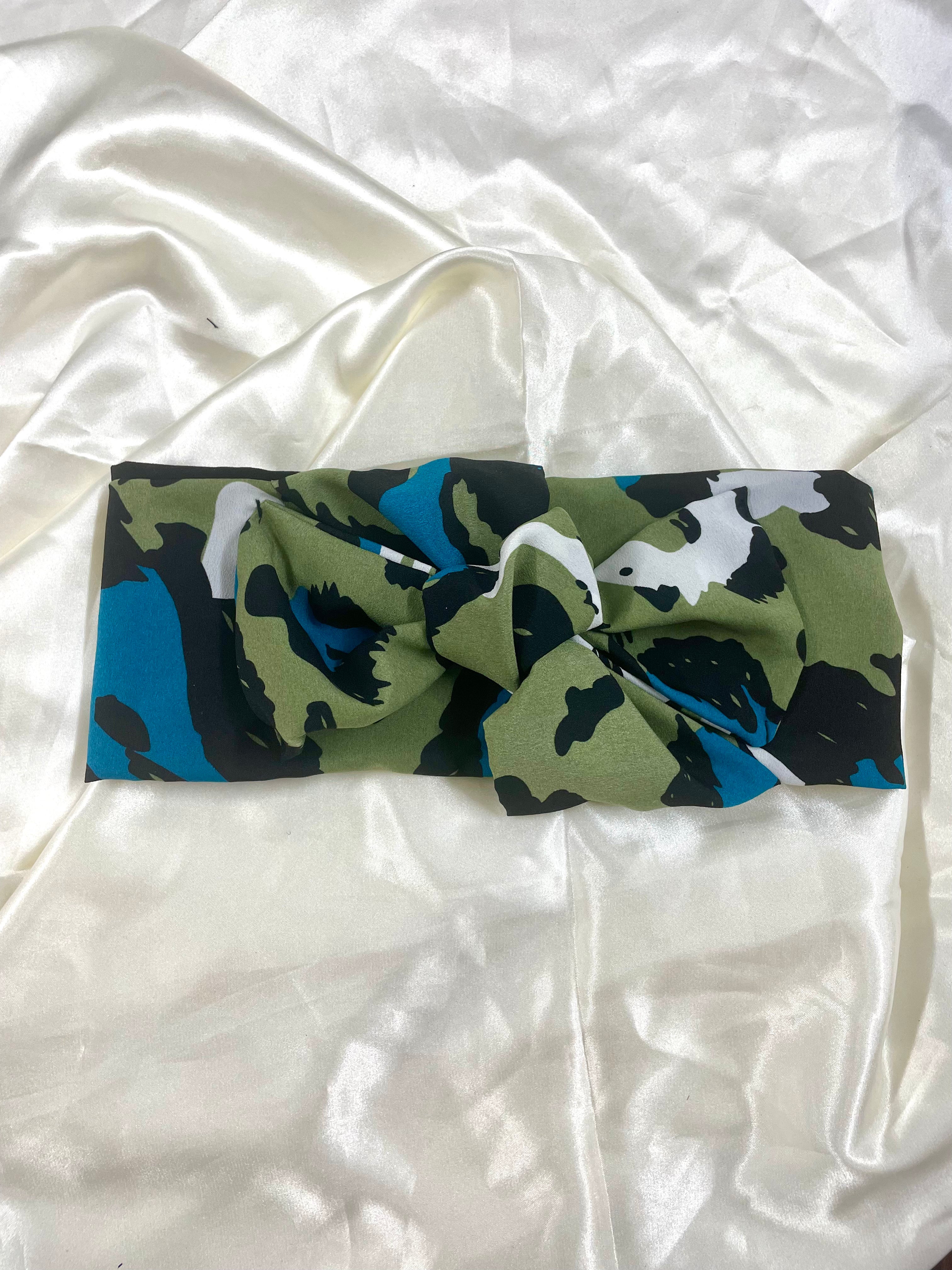 סרט סקוץ' קשור מנומר זית טורקיז E35 (7903925534896)